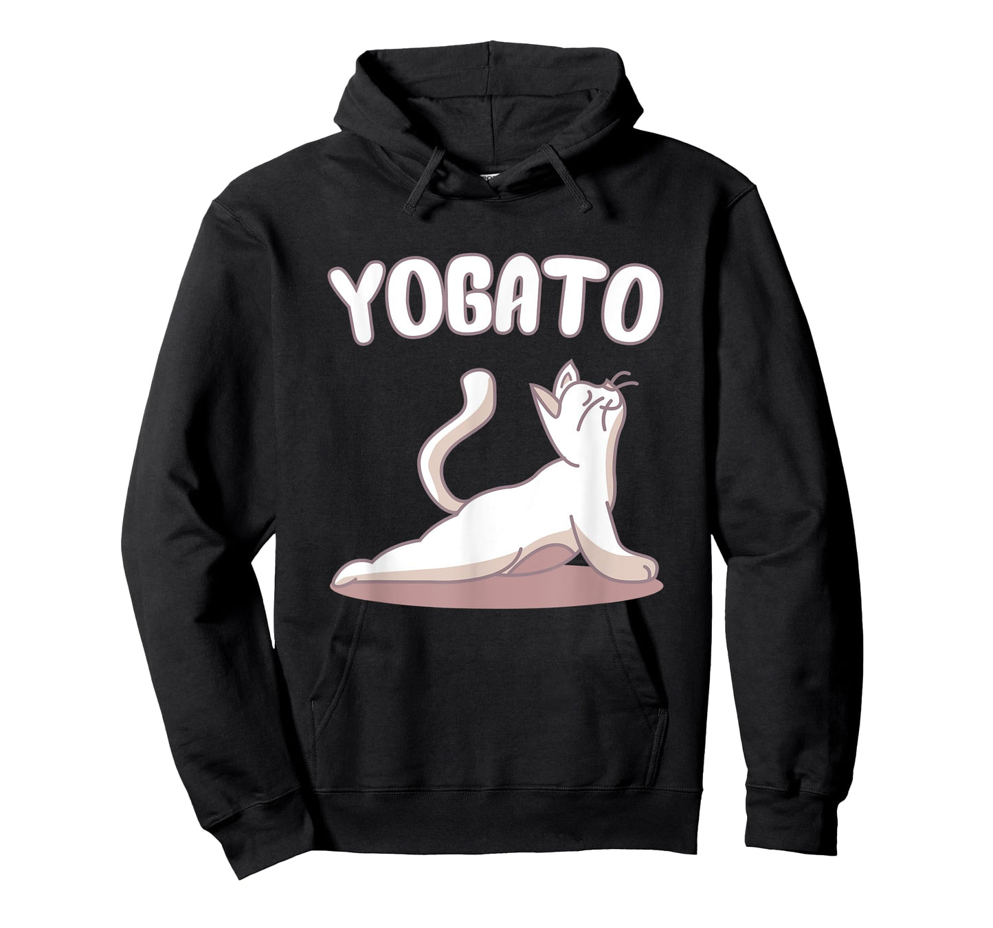 Funny Yoga Cat In Spanish Gato Yogato Doing Cobra Yoga Pose T-Shirt for Men Women Kids