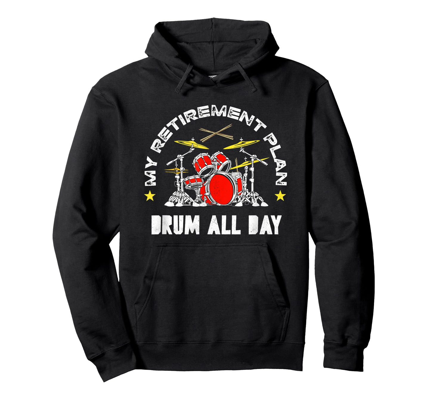 My Retirement Plan Funny Drummer Drum Set Drumming Lovers T-Shirt