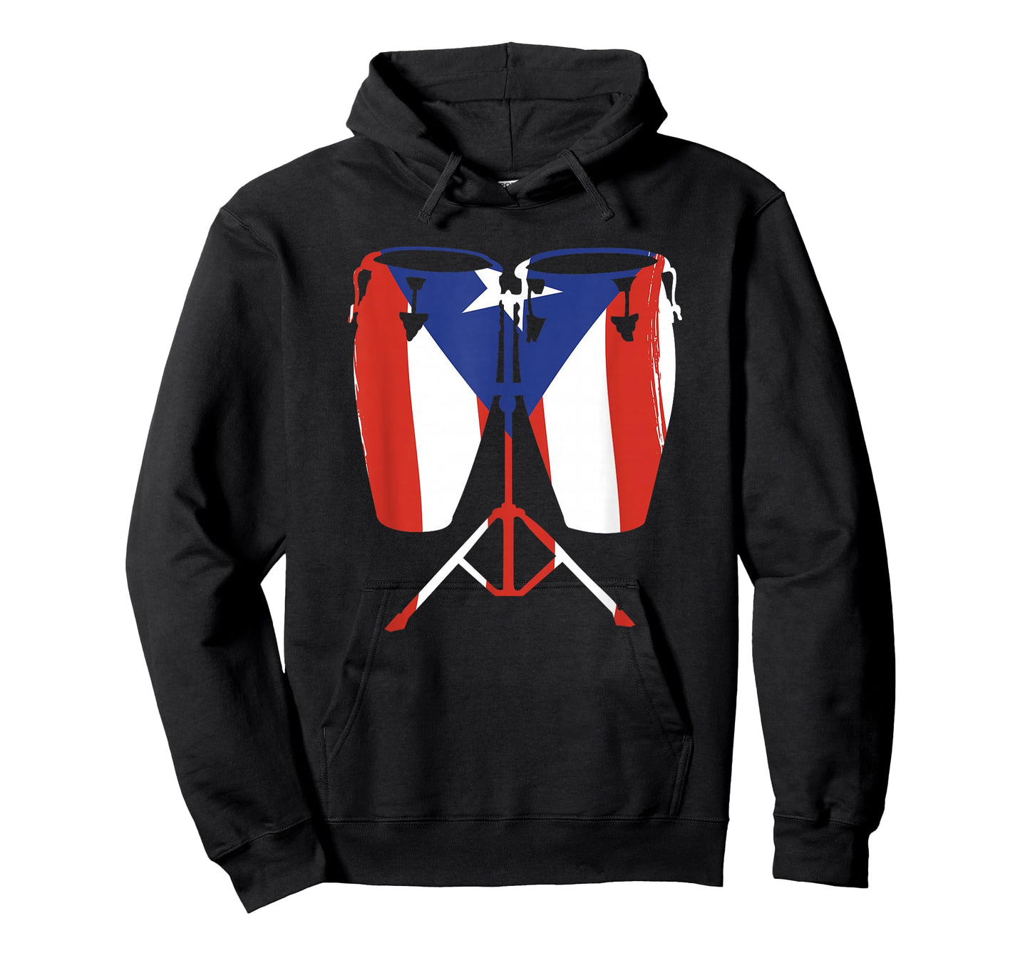 Conga Puerto Rican Flag For Conga Player T-Shirt