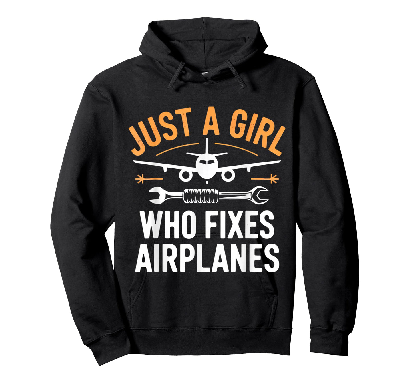 Aircraft Mechanic Women Just a Girl Who Fixes Airplanes T-Shirt