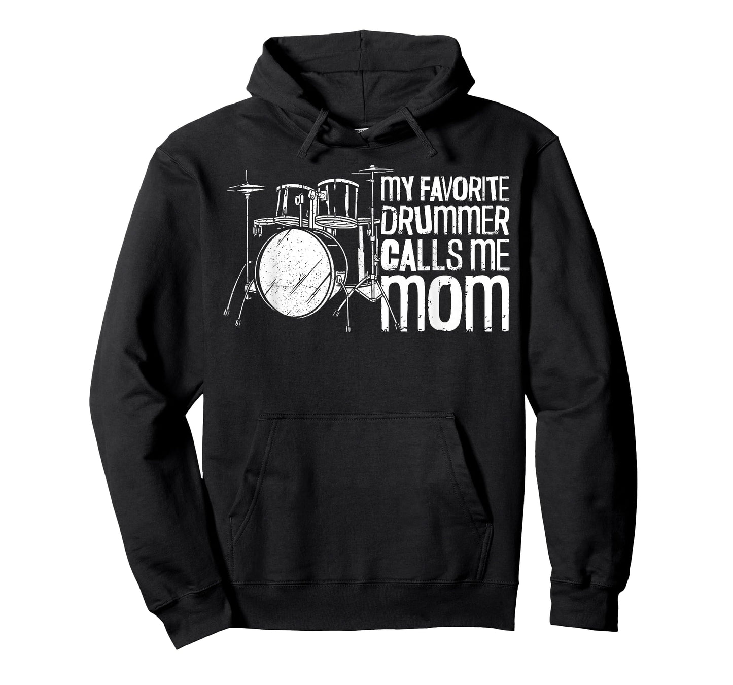 Drummer Drum Set Vintage My Favorite Drummer Calls Me Mom T-Shirt
