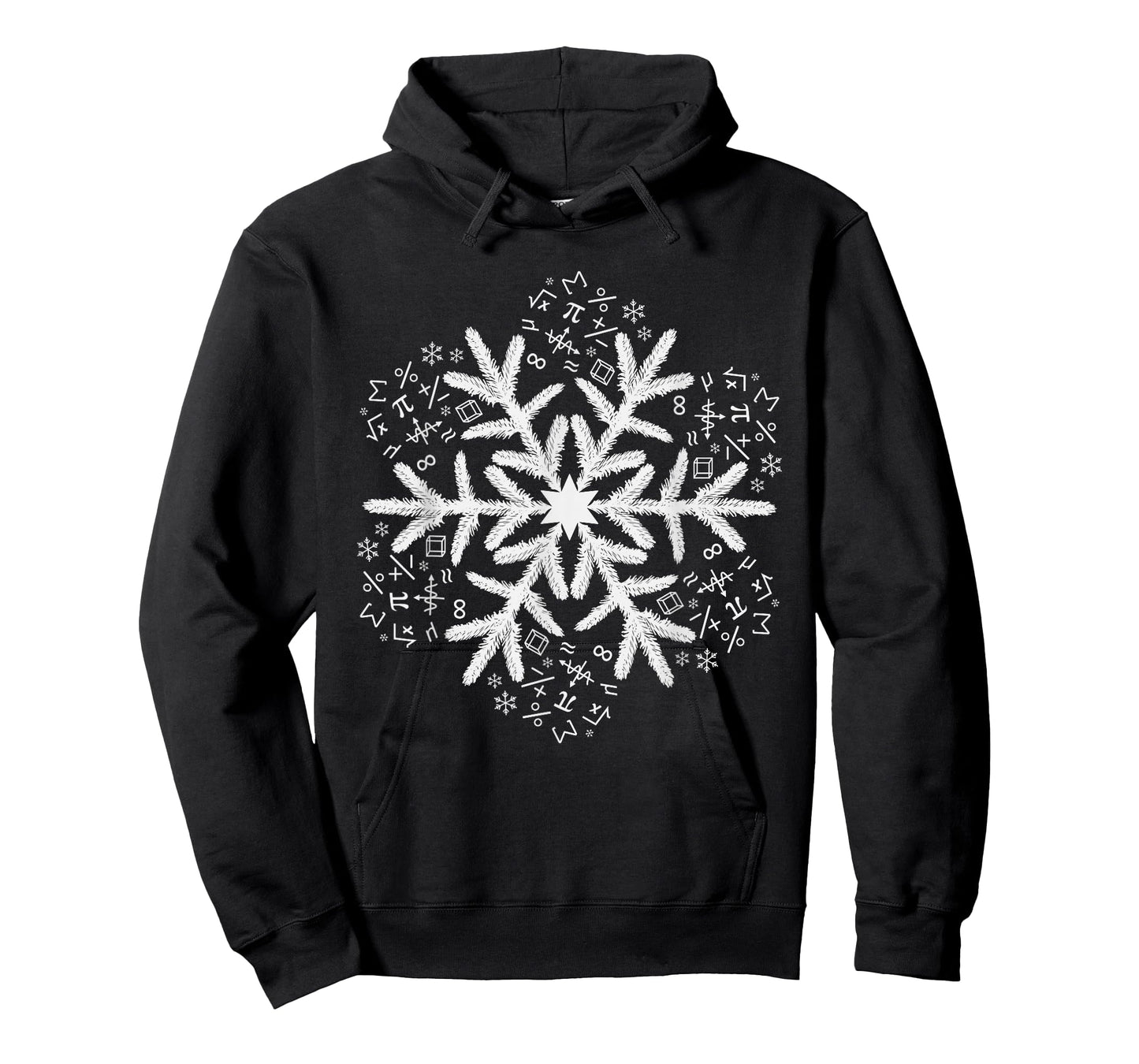 Mathematics Snowflake Christmas Math Men Women Kids T-Shirt
