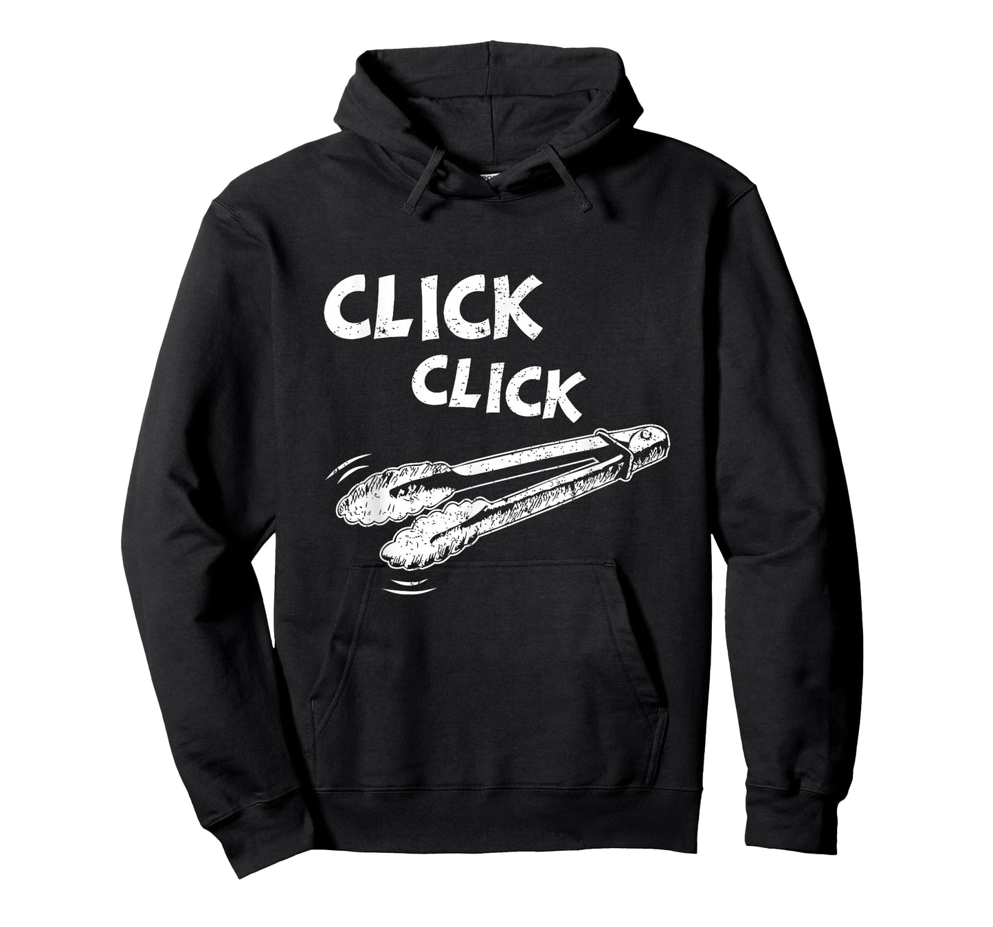 Click a Click Tongs Bbq Barbecue Barbecuing Hanging T-Shirt