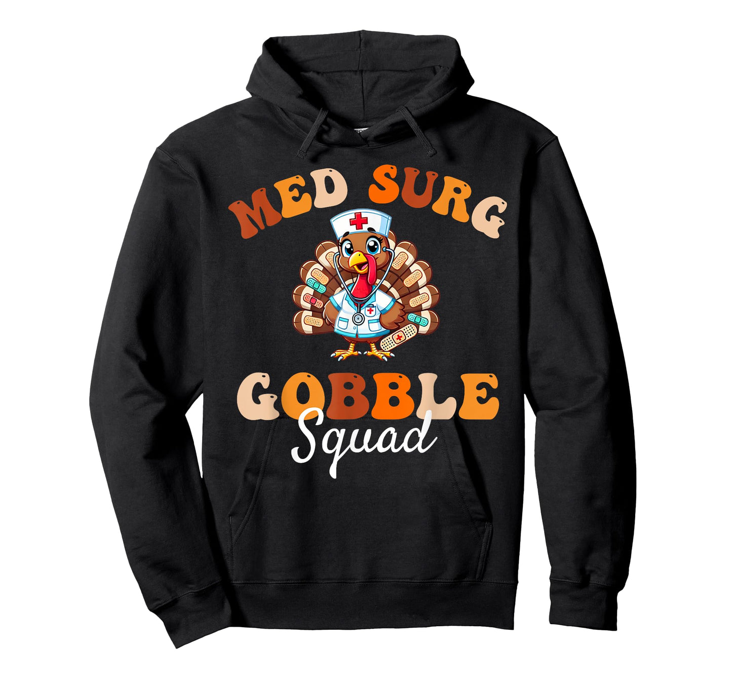 Cute Med Surg Gobble Squad Thanksgiving Medical Surgical T-Shirt