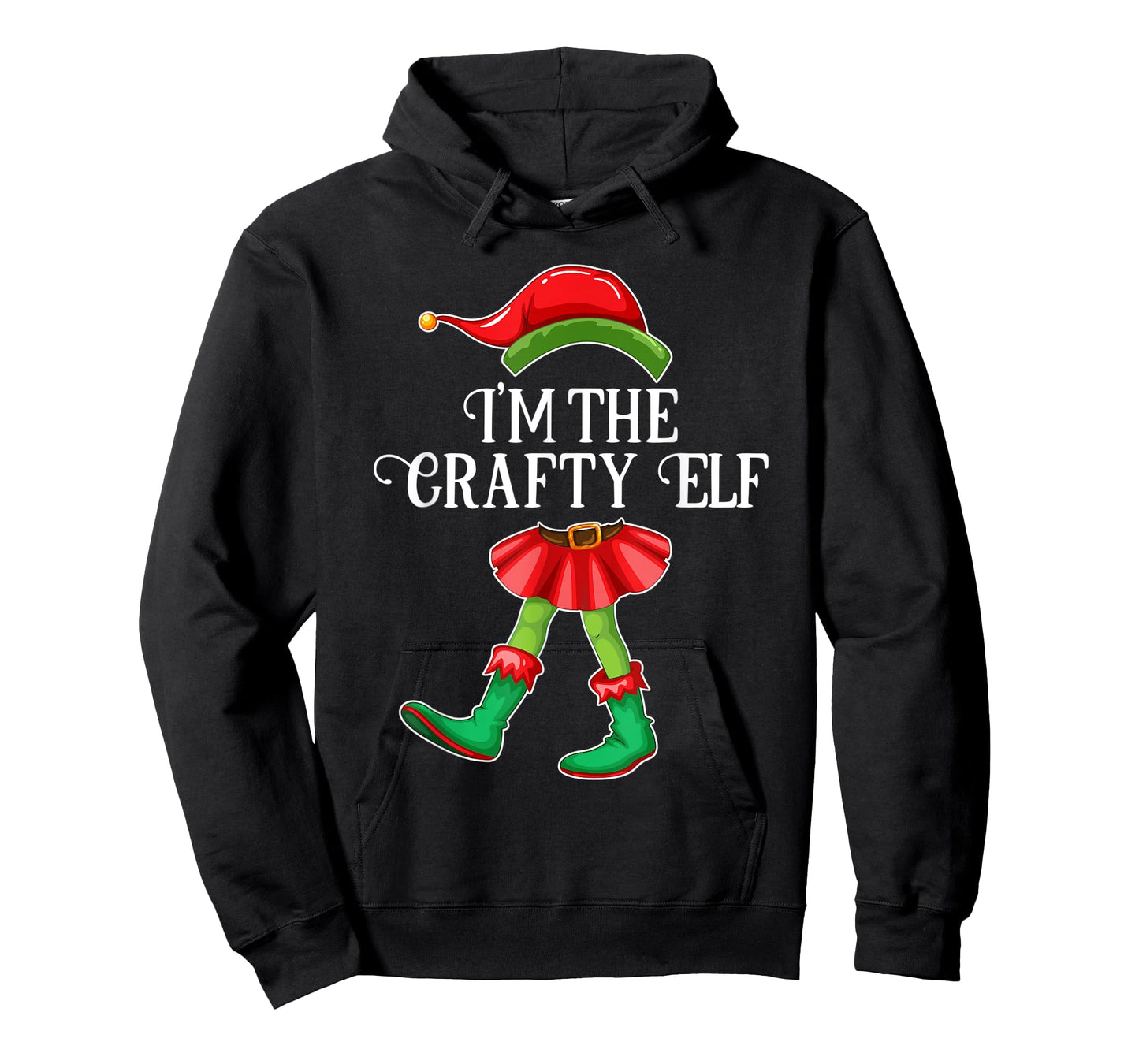 I'm the Crafty Elf Christmas Matching Family Group Gift T-Shirt