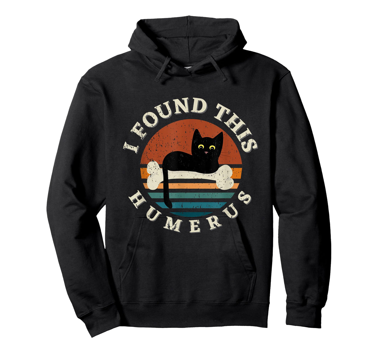 Vintage I Found This Humerus Cat Women - Pun Joke T-Shirt