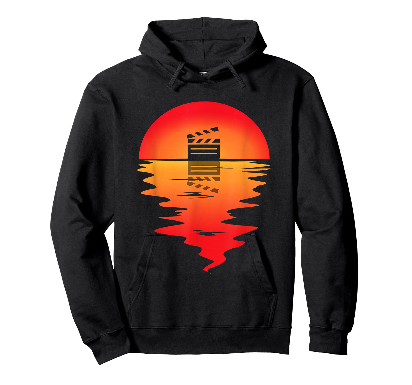 Filmmaker Sunset Clapboard Filmmaking Cinematographer T-Shirt