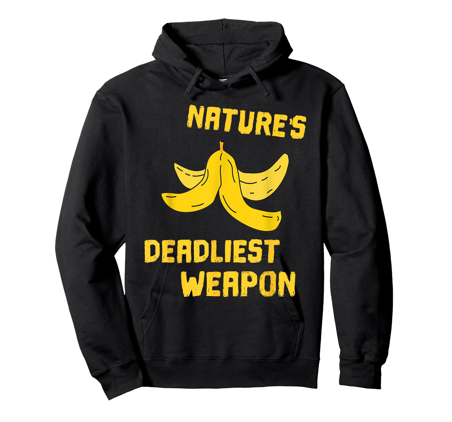 FUNNY NATURES DEADLIEST WEAPON T-SHIRT Banana Fruit Joke T-Shirt