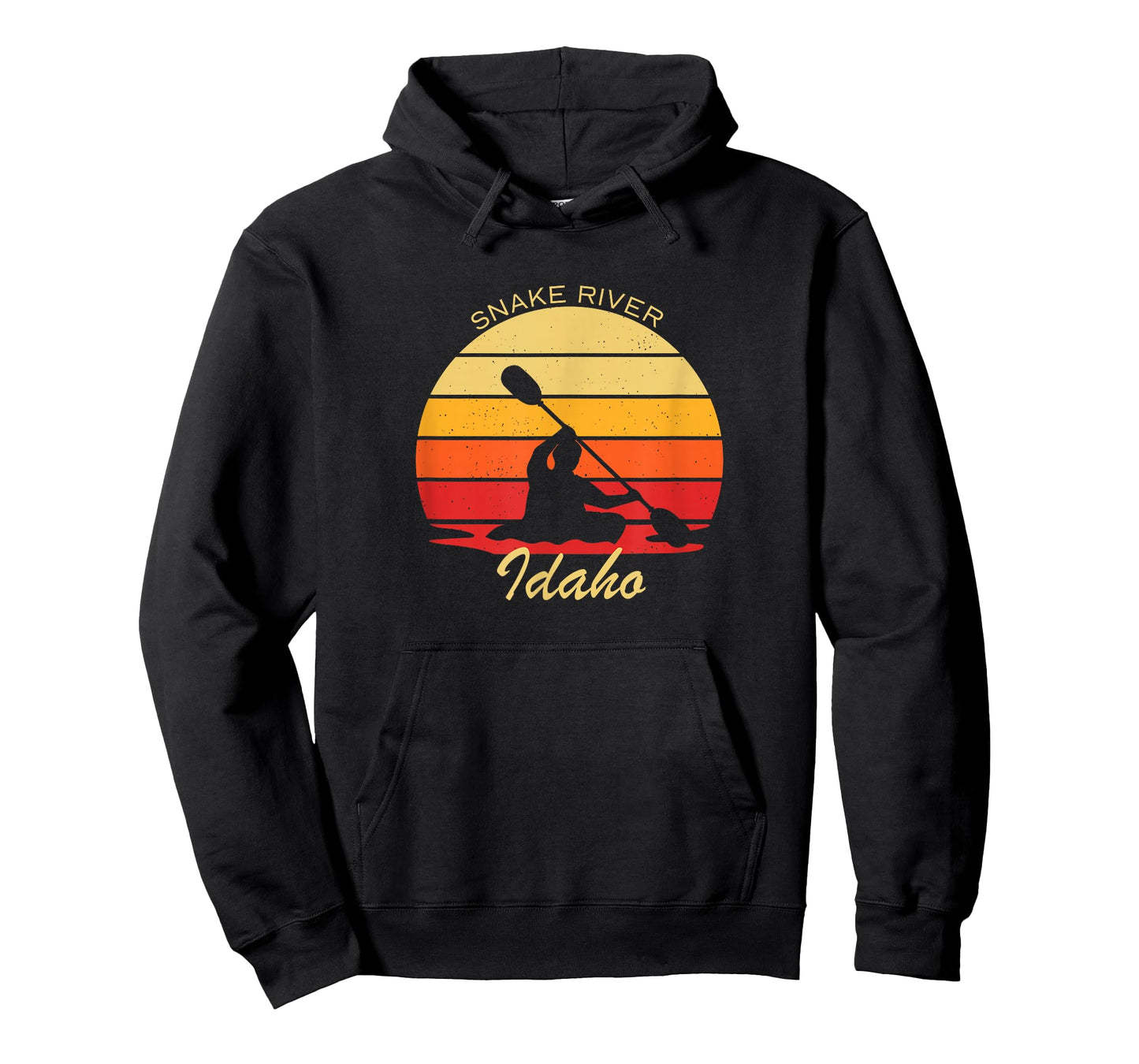 Vintage Kayak Snake River Idaho Adventure T-Shirt