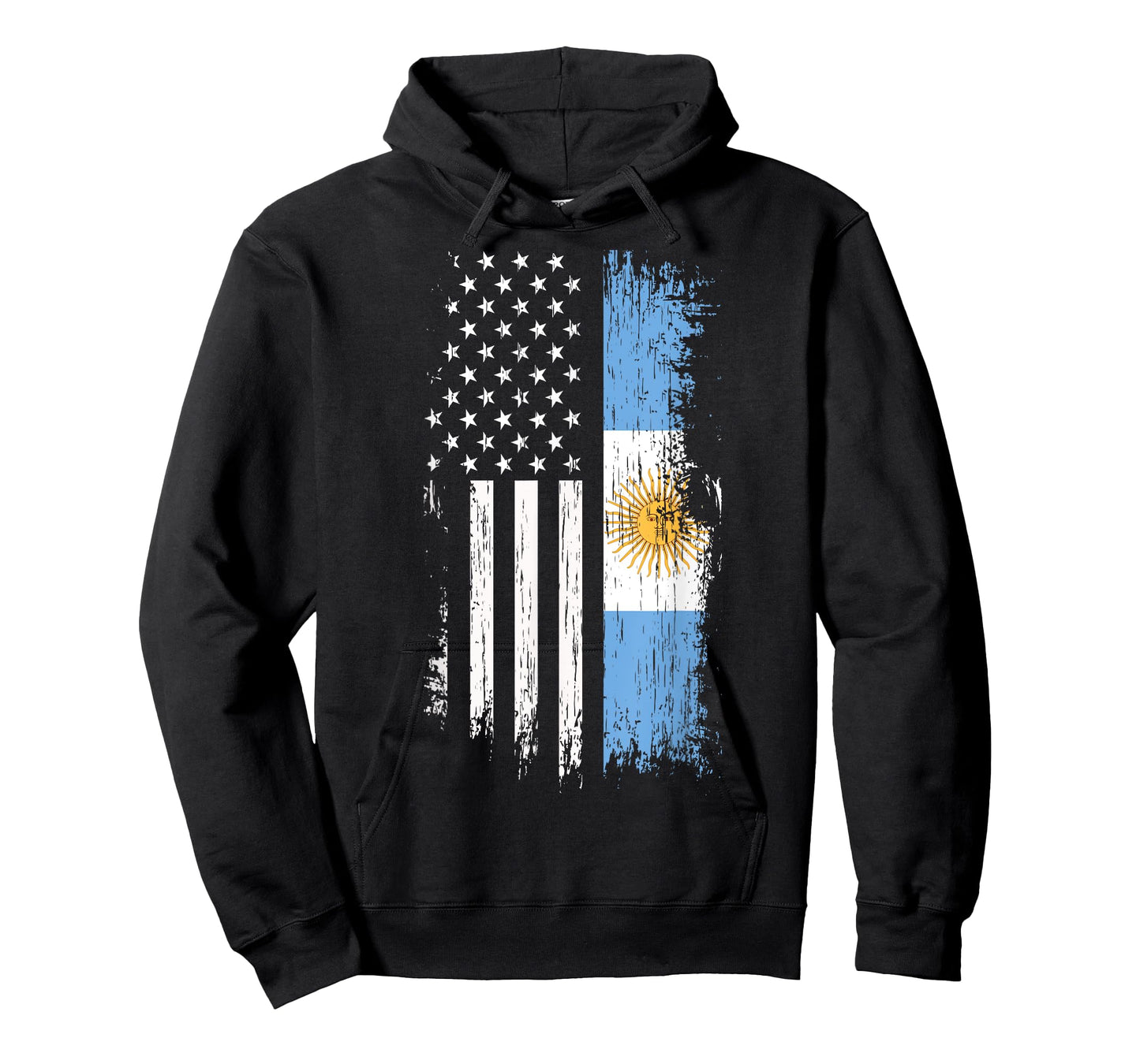 Argentinian American Flag T Shirt - Argentina USA Shirt Women Kids Men T-Shirt