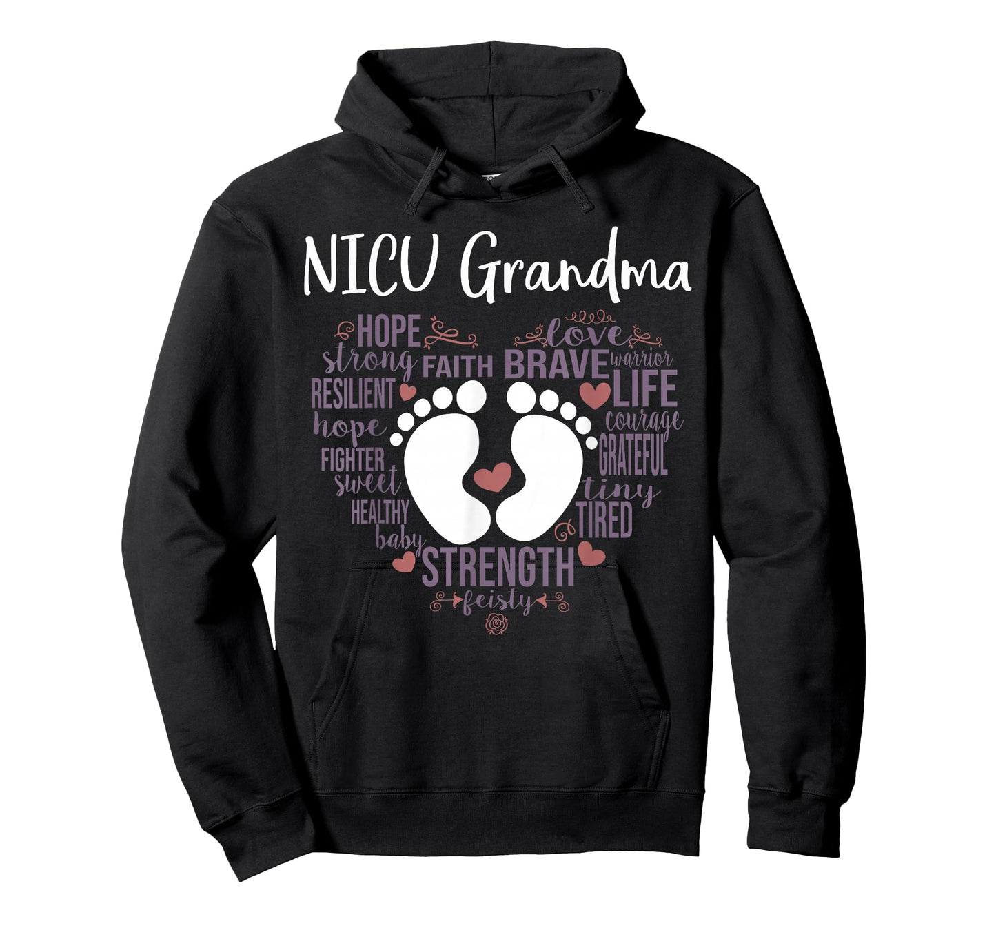 "NICU Grandma" Preemie or NICU Grandma Shirt T-Shirt