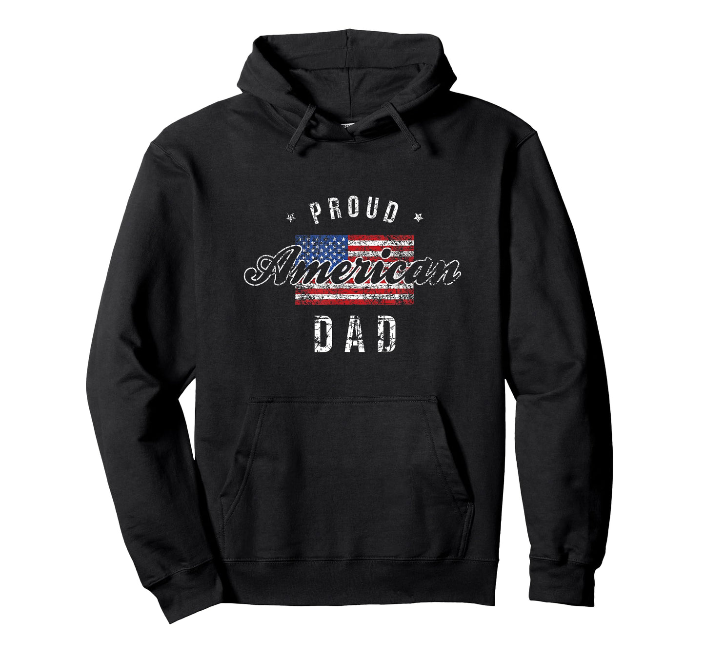 Mens Proud American Dad Shirt, 4th of July Gift USA