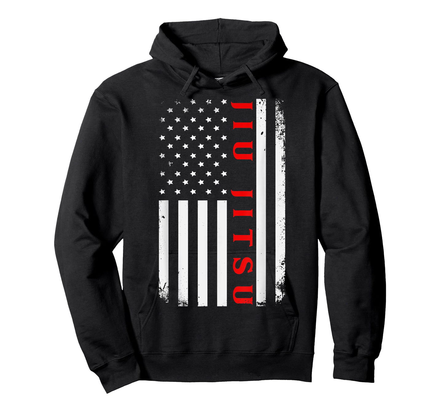 BJJ Brazilian Jiu Jitsu American Flag T-Shirt for Women Kids Men