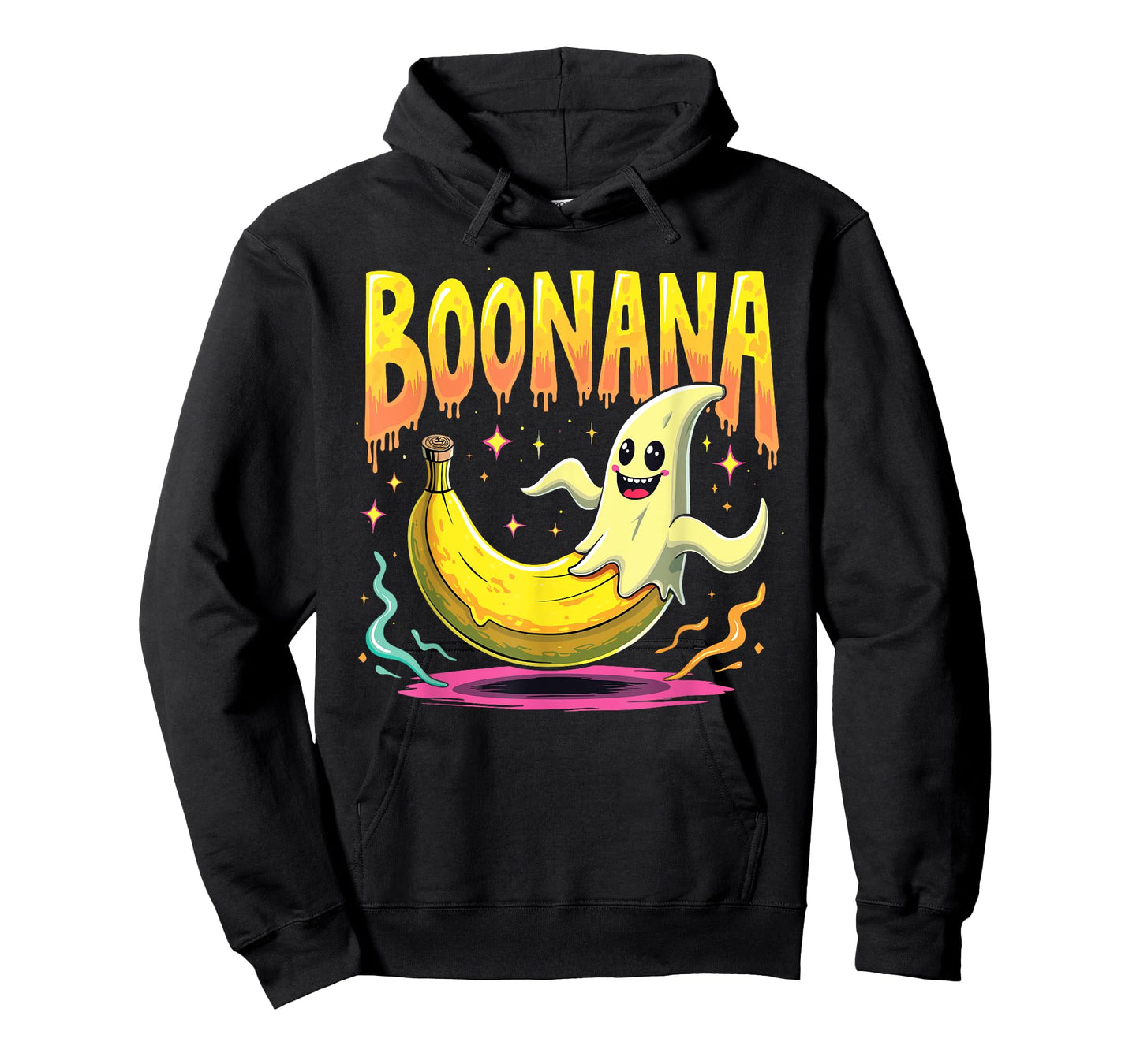 Boonana Costume Funny Ghost Banana for Halloween T-Shirt