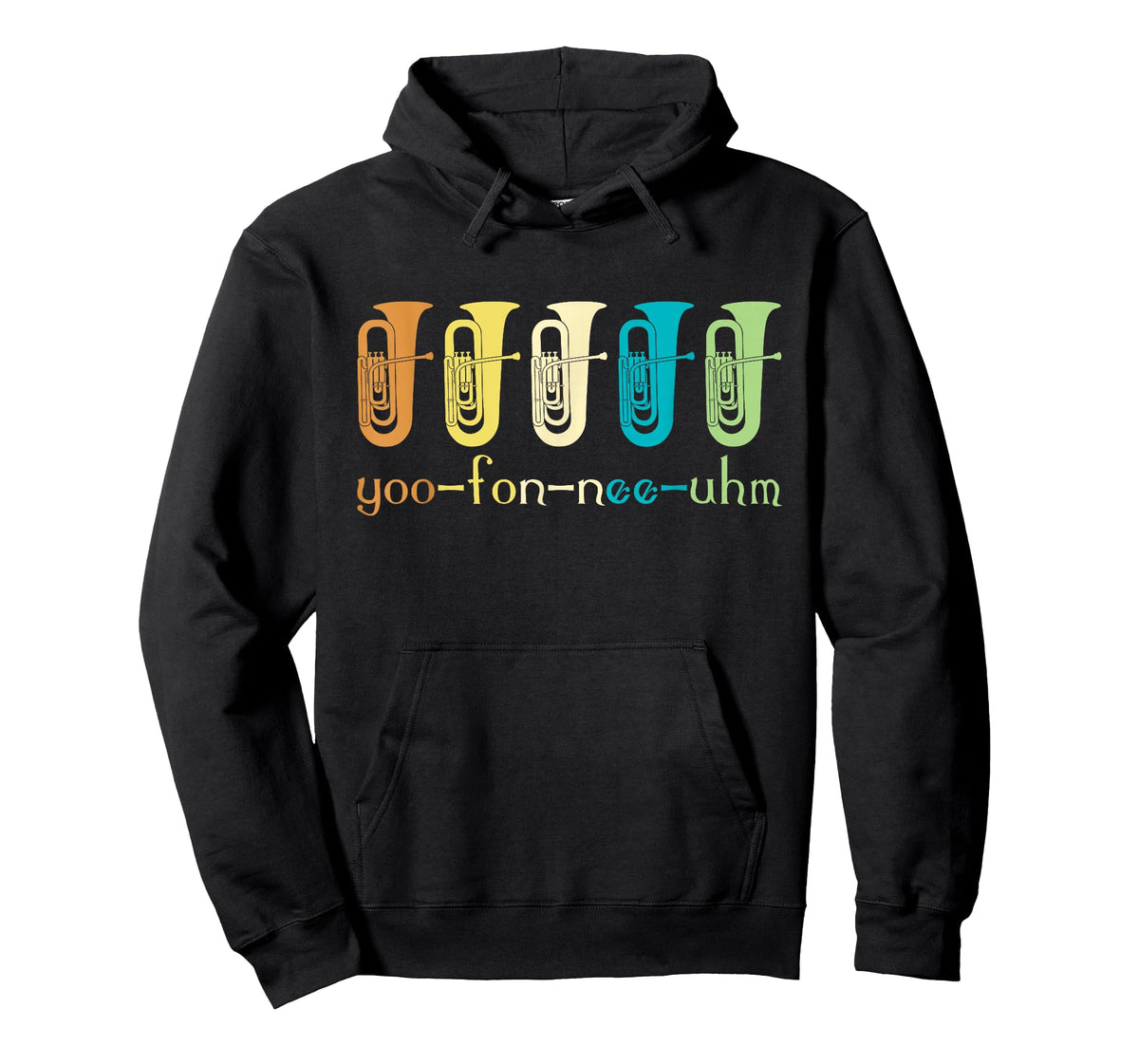 Retro Euphonium Player Euphoniumist Brass Horn Marching Band T-Shirt Small