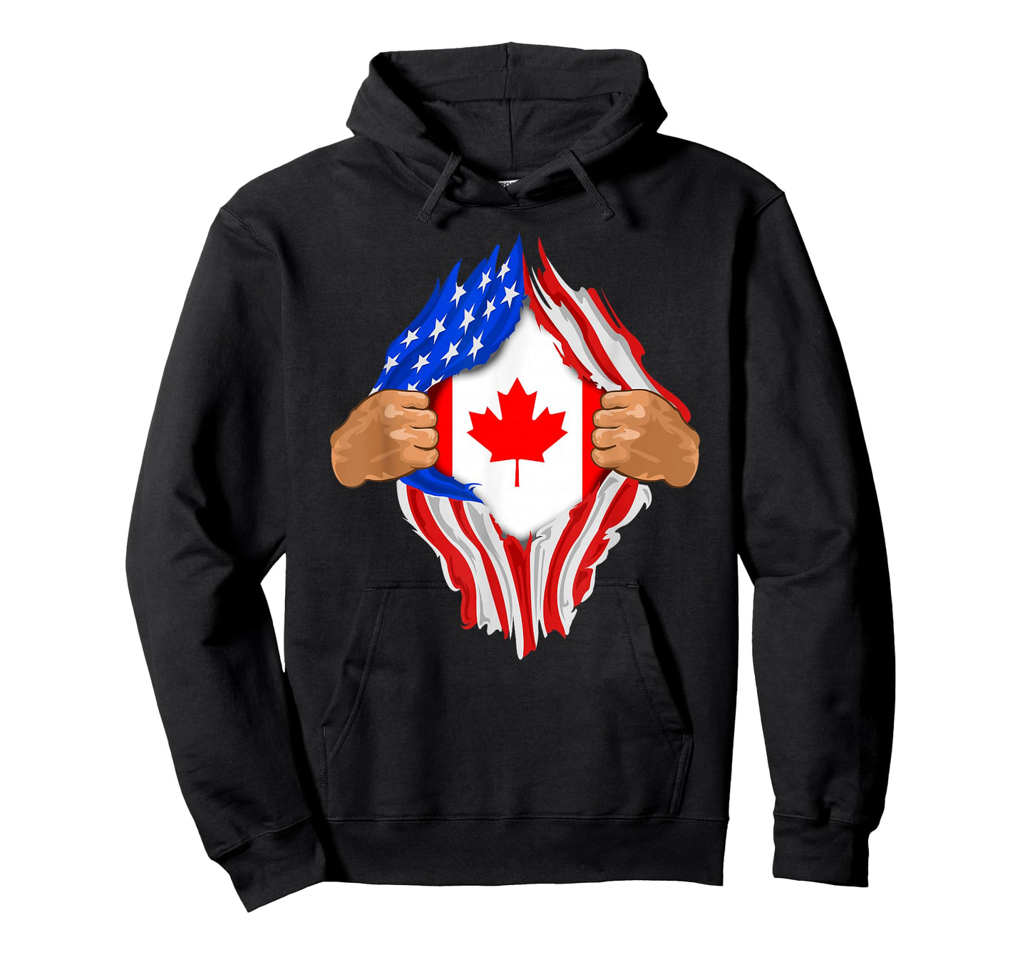 Canadian Blood Inside Me T-Shirt | Canada Flag Gift T-Shirt