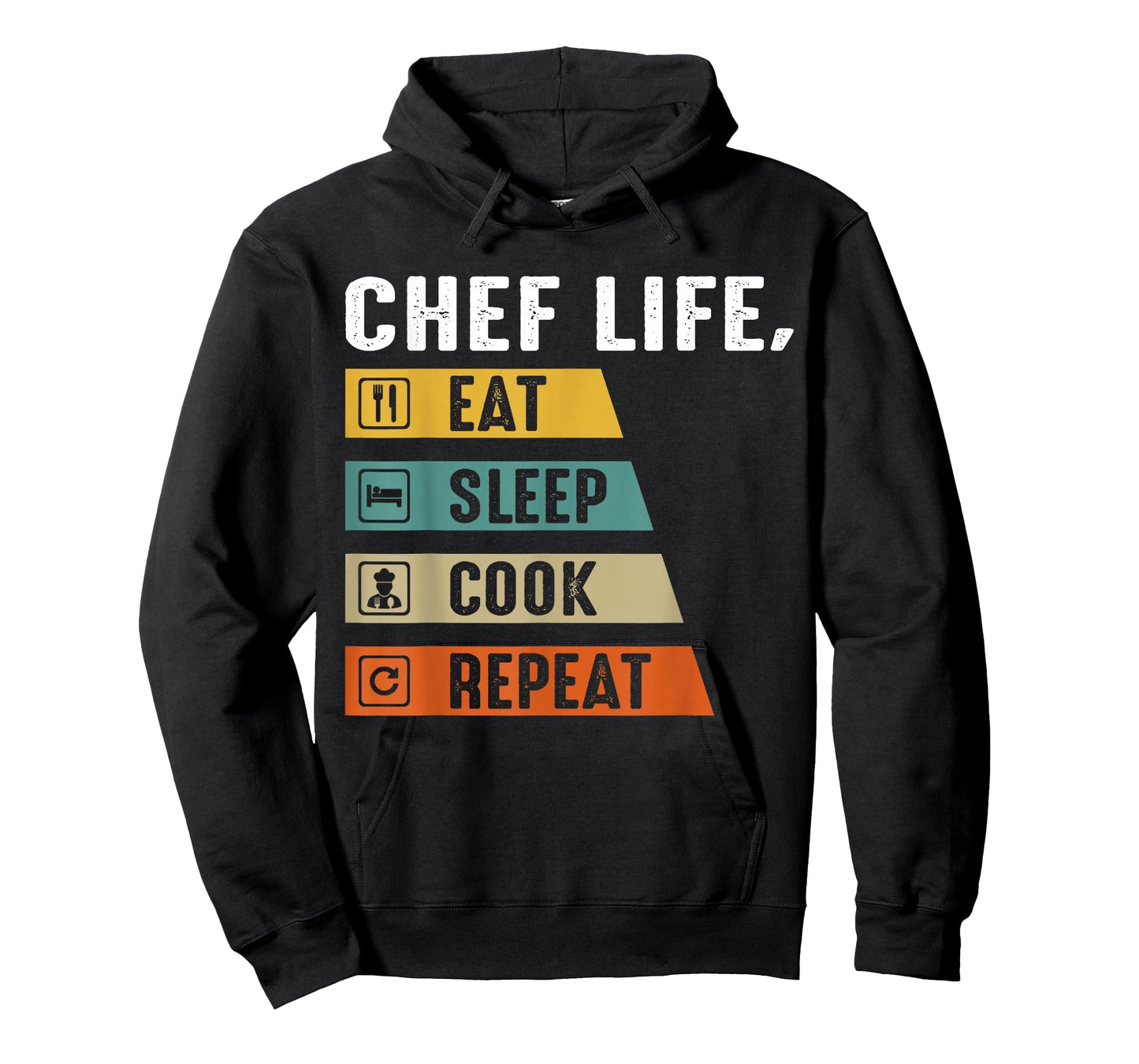 Chef Life Eat Sleep Cook Repeat T-Shirt