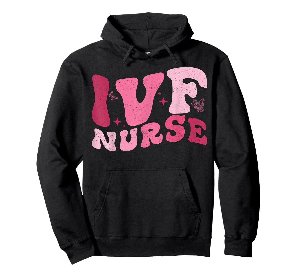 Retro Pink IVF Nurse Fertility Nurse Fertility Rn OBGYN T-Shirt