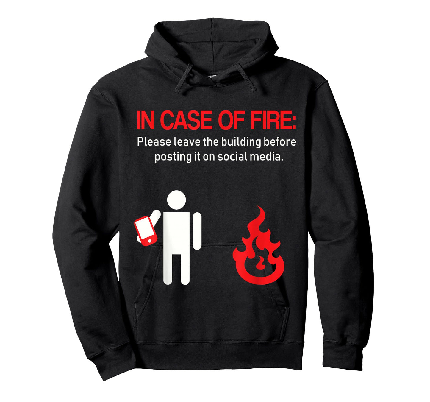 Funny Fire Fighter In case of fire shirt millennials T-Shirt
