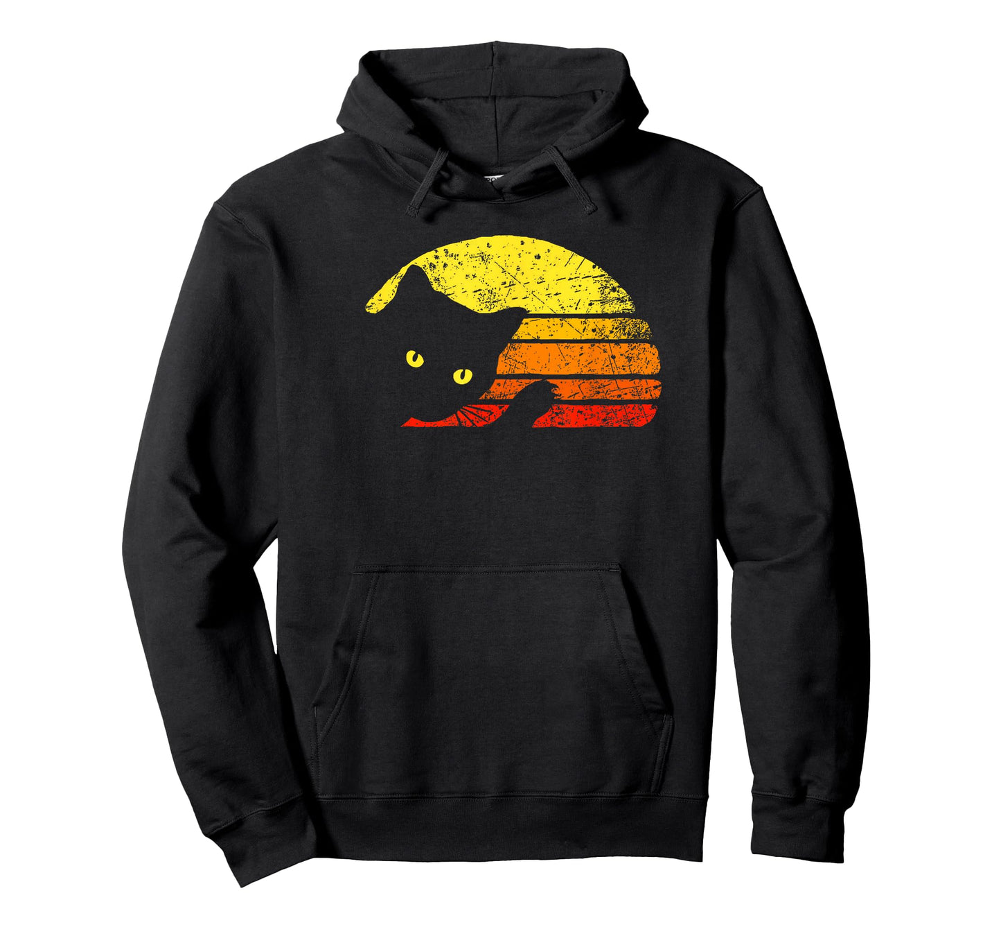 Vintage Cat Lover Sunset Retro Style Cats T-Shirt
