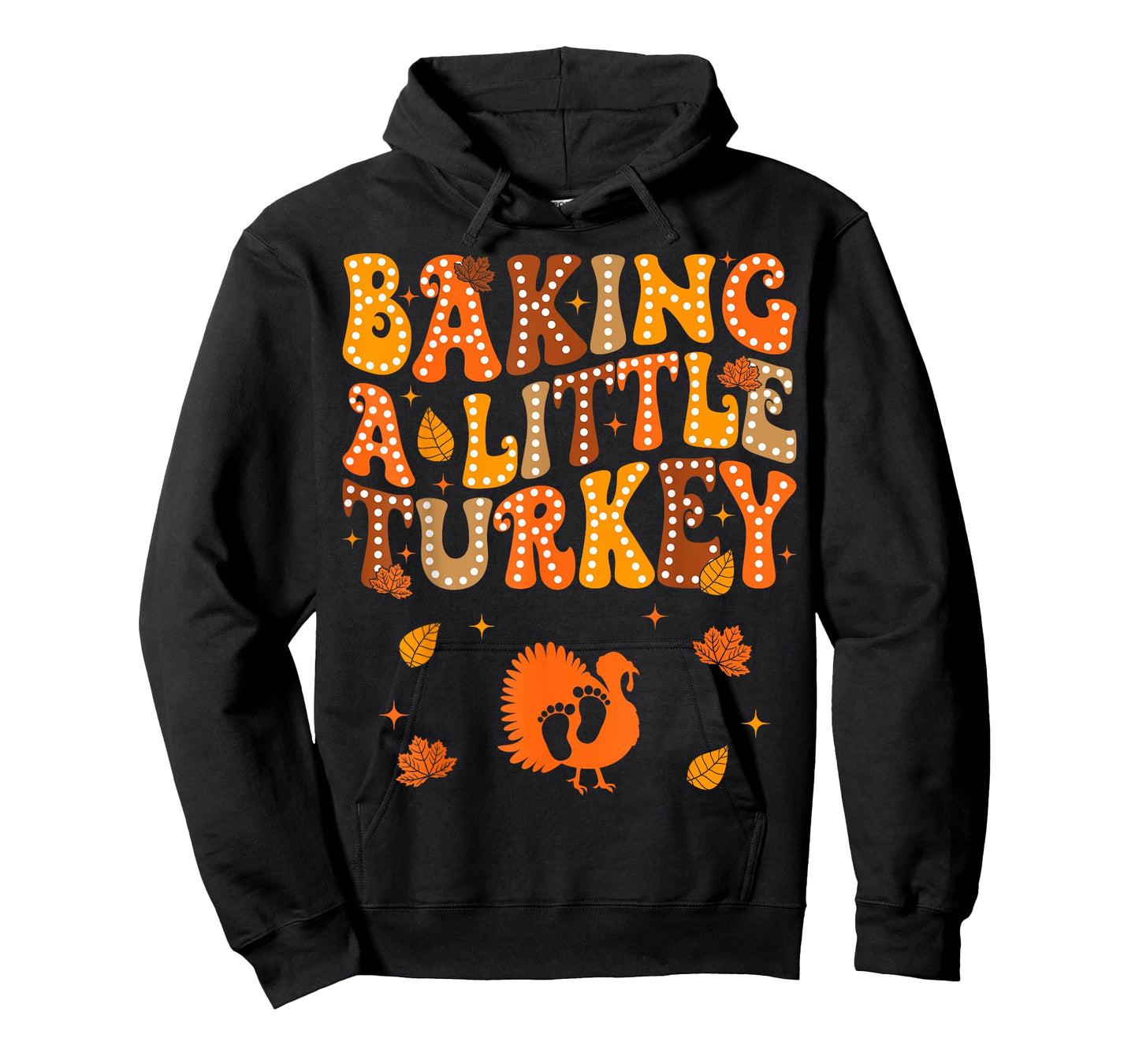 Baking A Little Turkey Thanksgiving Pregnancy Announcement T-Shirt