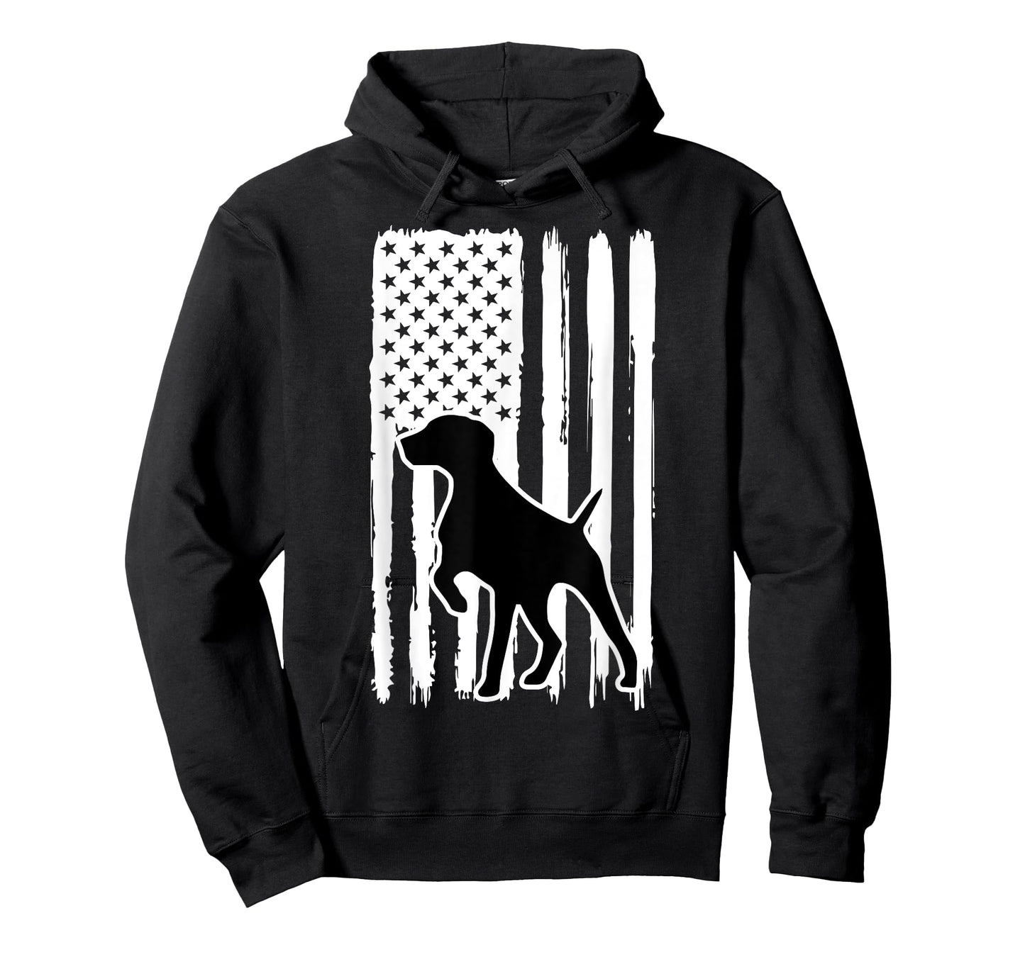 German Shorthaired Pointer American Flag USA Patriot T-Shirt