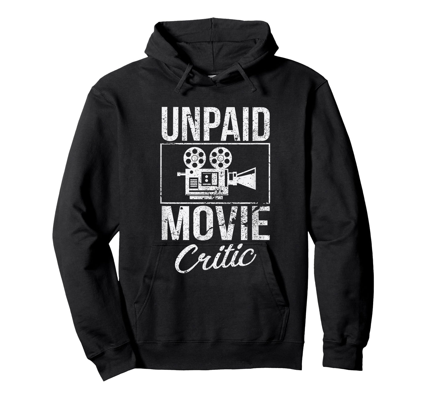 Unpaid Movie Critic Film Cinema Motion Picture Fan T-Shirt T-Shirt