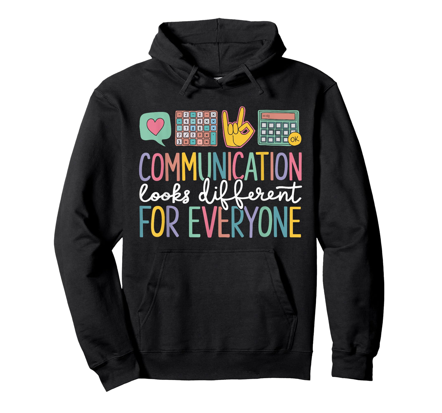 Communication Looks Different for Everyone Autism Awareness T-Shirt