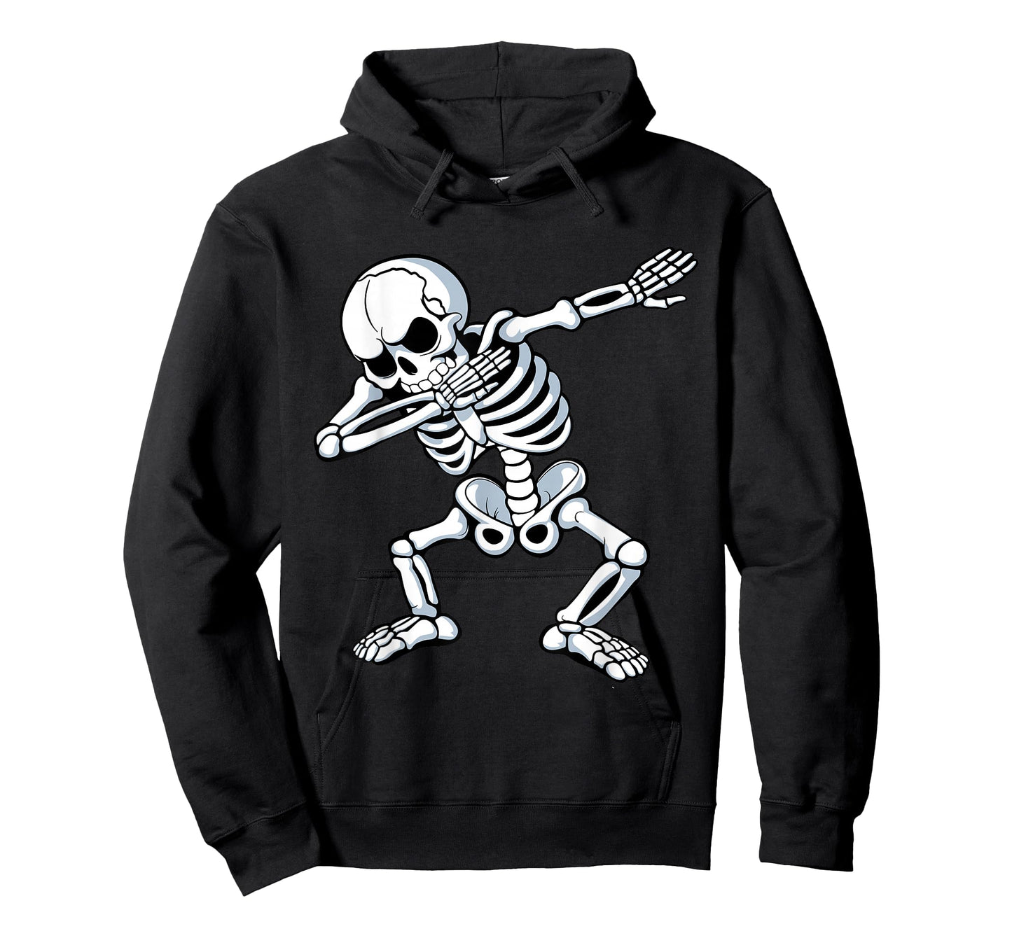 Dabbing Skeleton Spooky Dab Dancing Men Kids Boys Halloween T-Shirt