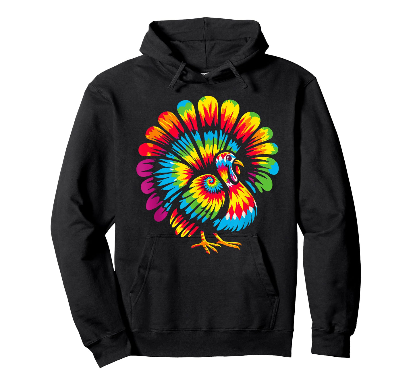 Tie Dye Turkey Thanksgiving T-Shirt