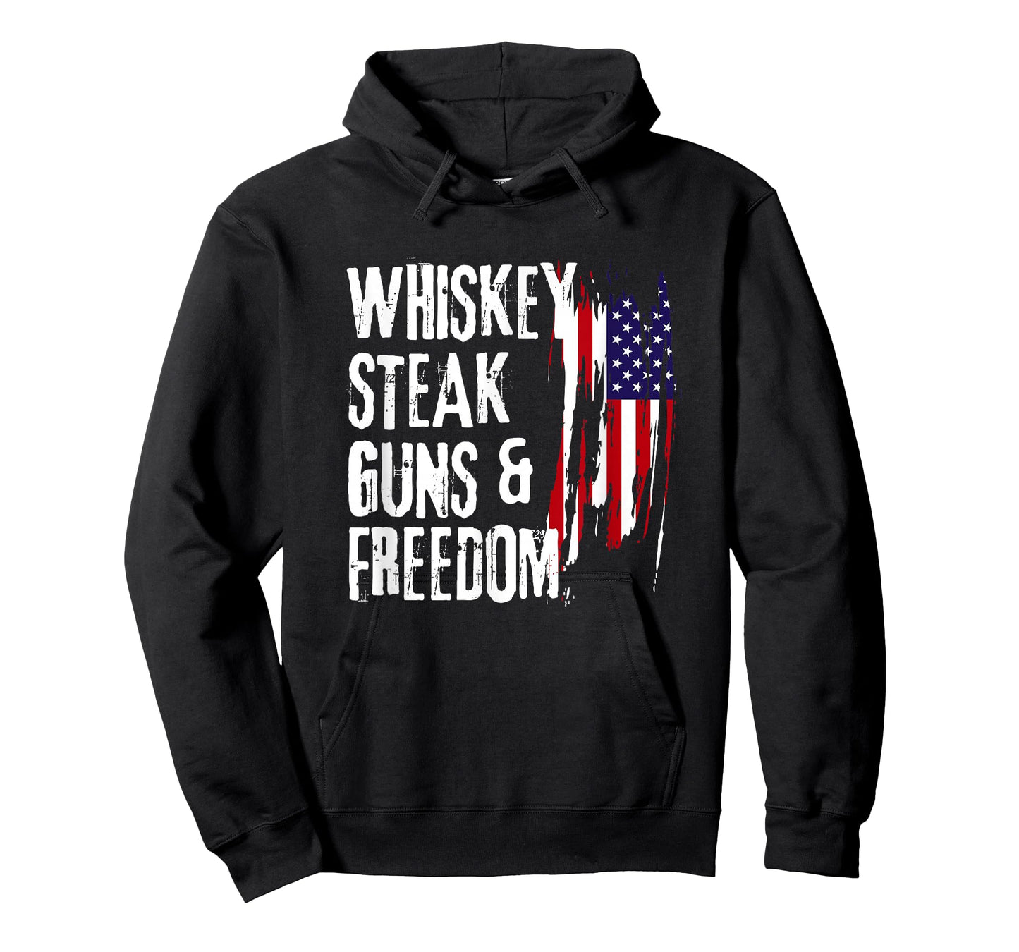 Whiskey Steak Guns & Freedom Cool Whiskey Freedom T-Shirt