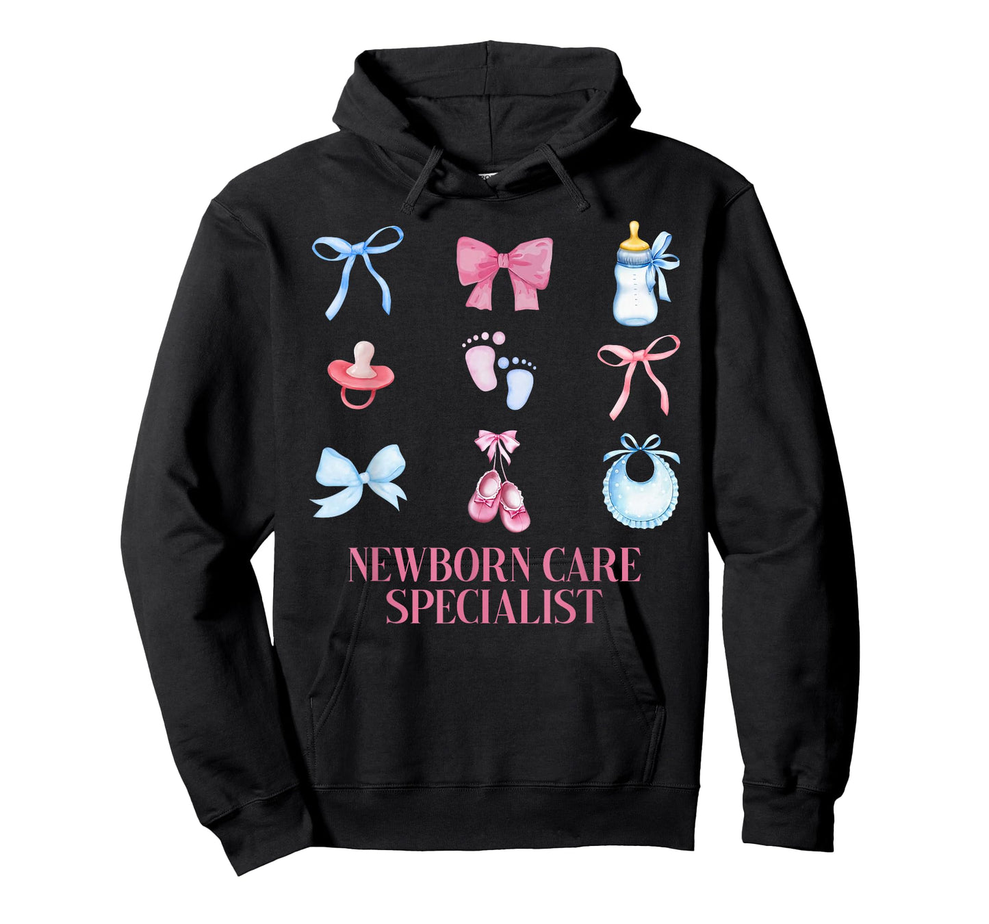 Coquette NCS Newborn Care Specialist Mother Baby Nurse T-Shirt