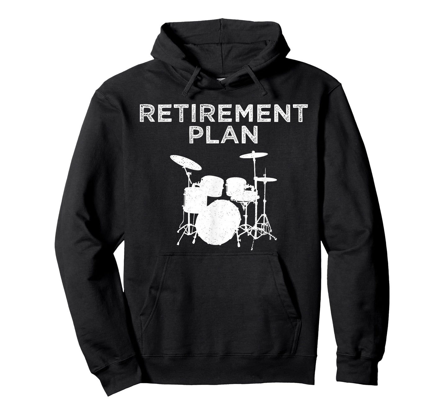 Retirement Plan On Playing The Drums Drummer Player Funny T-Shirt