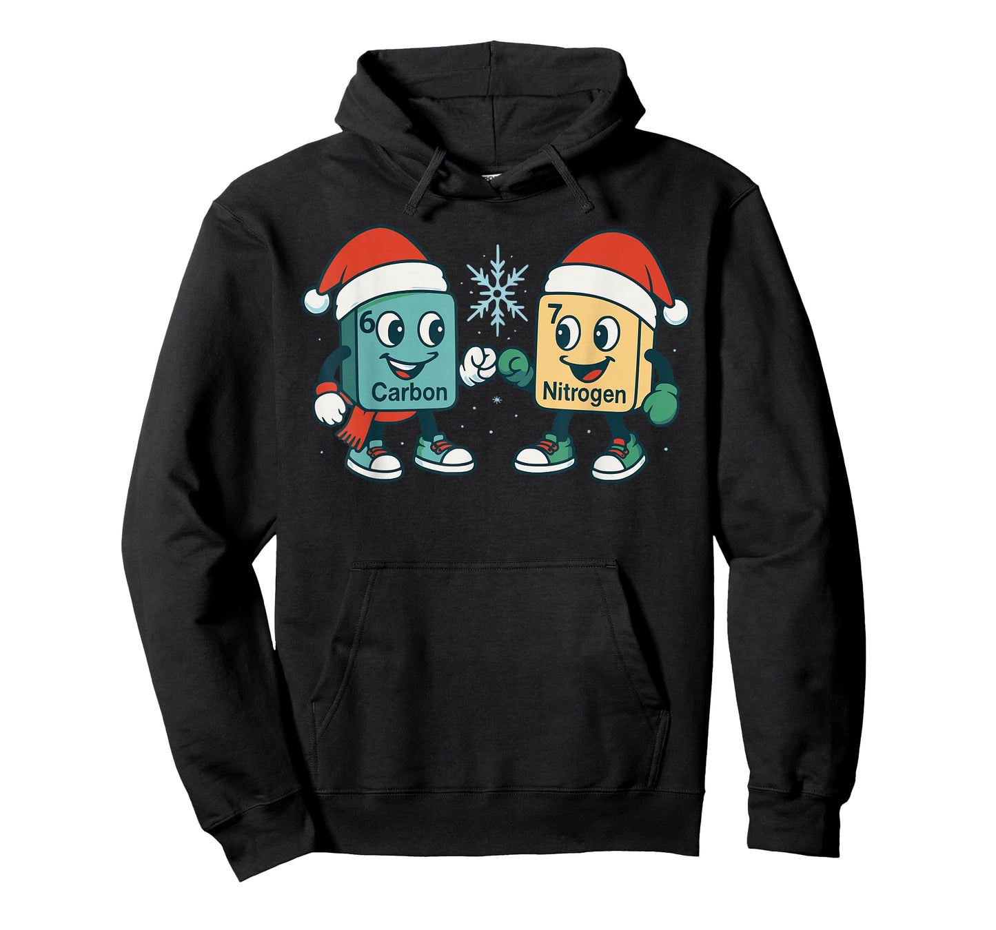 67 Christmas Meme 6 7 Science Carbon Nitrogen Periodic Table T-Shirt