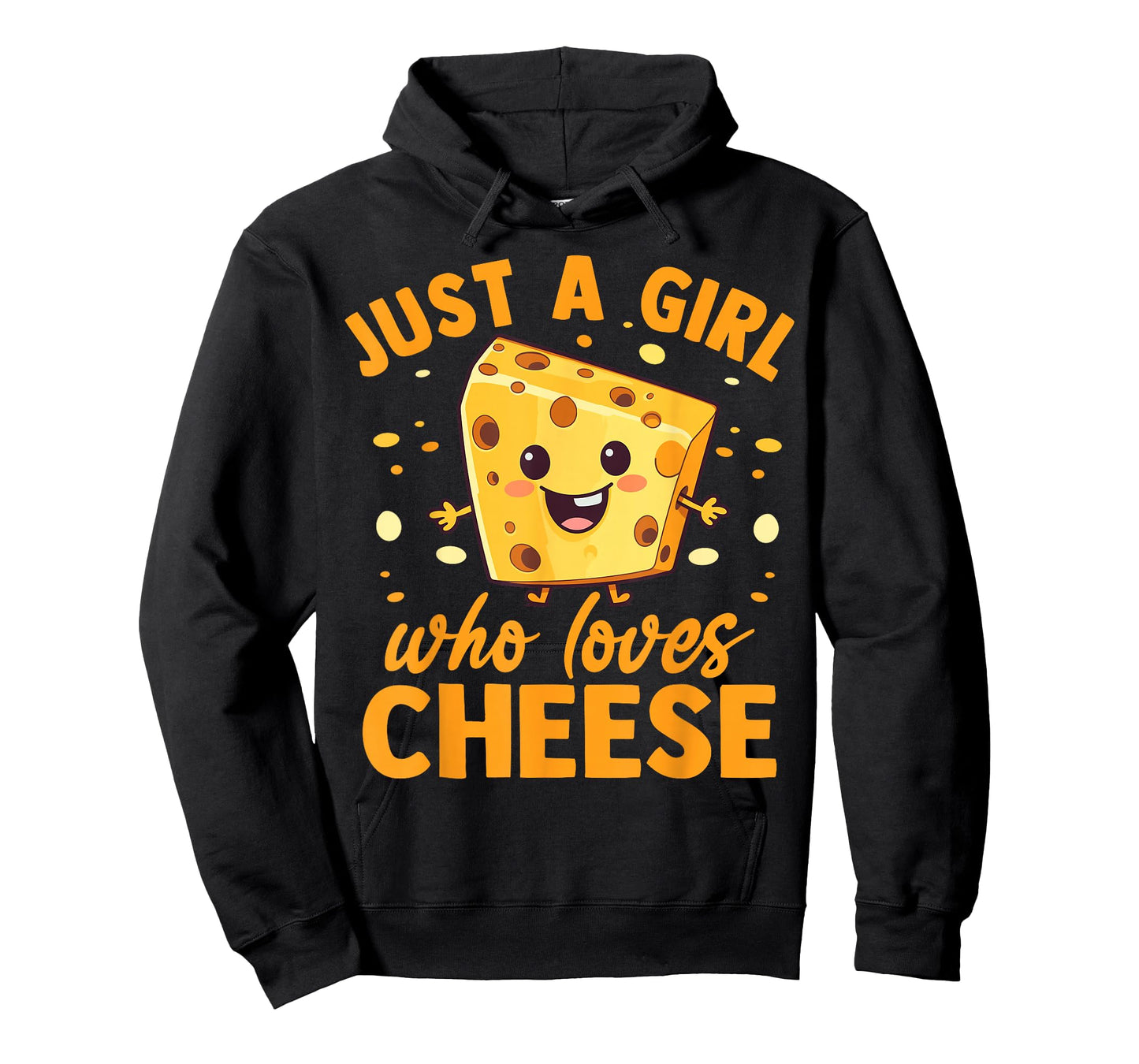 Funny Cheese Lover Girls Women Just A Girl Who Loves Cheese T-Shirt