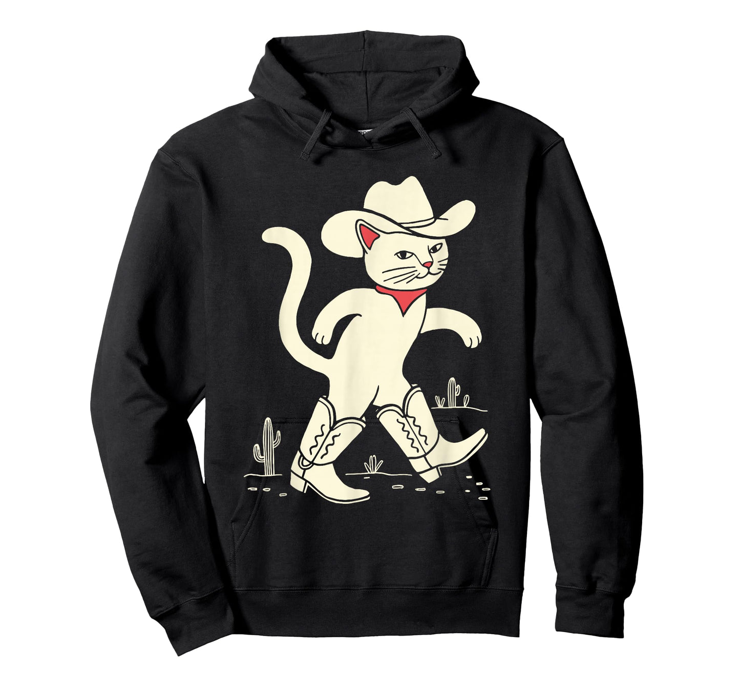 Funny Cowboy Cat T-Shirt