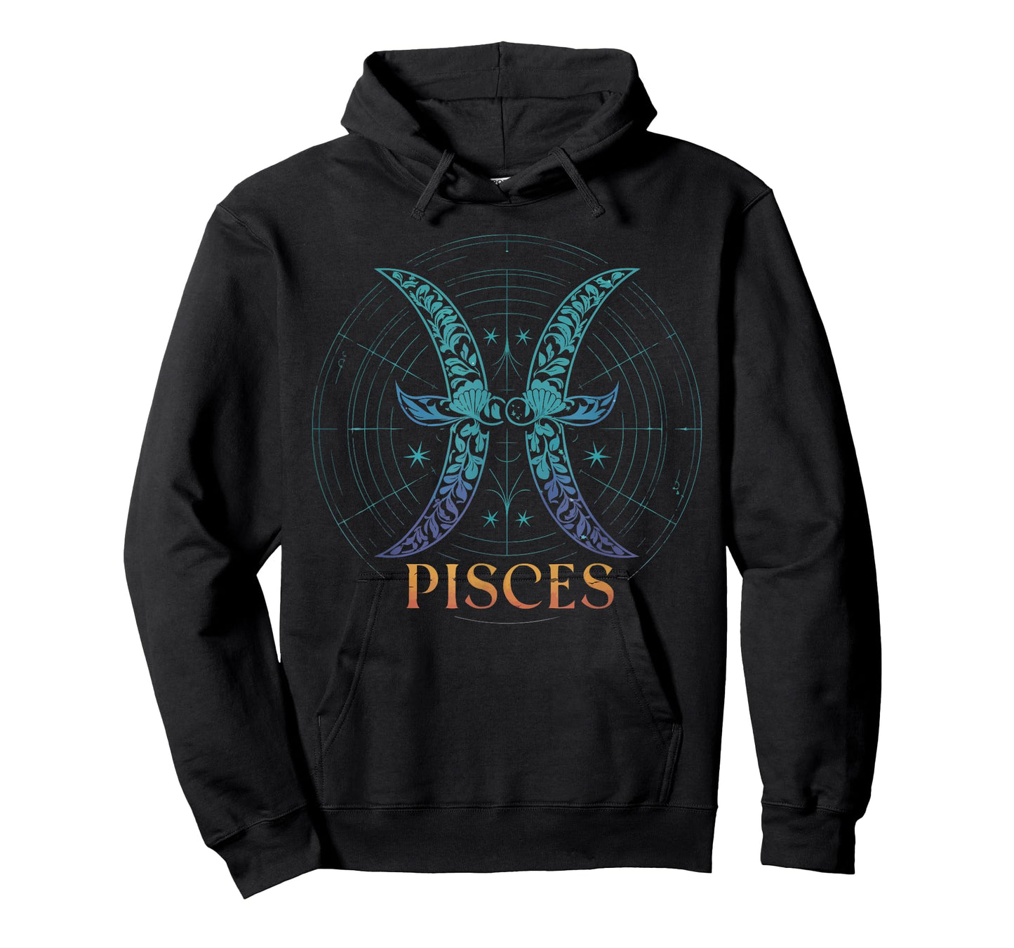 Pisces Zodiac Sign Star Astrology Birthday Horoscope T-Shirt