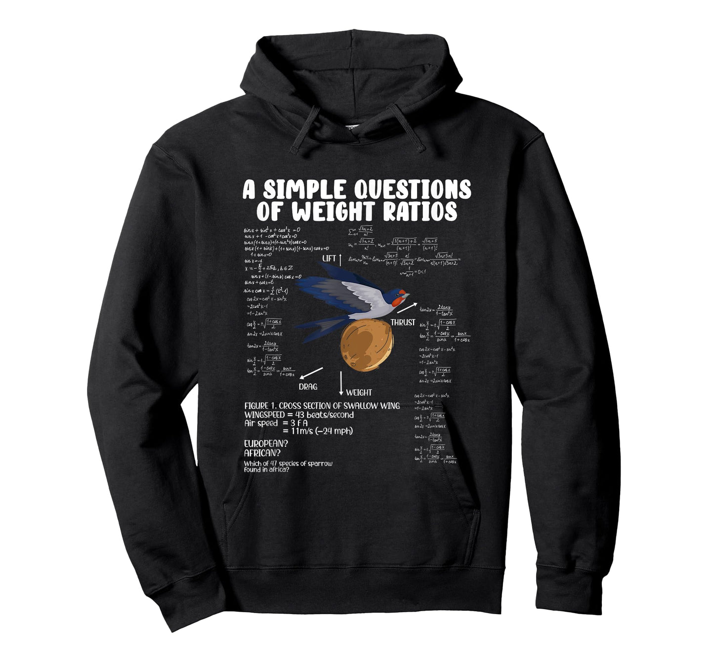 A Simple Question of Weight Ratios Math Teacher Men Women T-Shirt