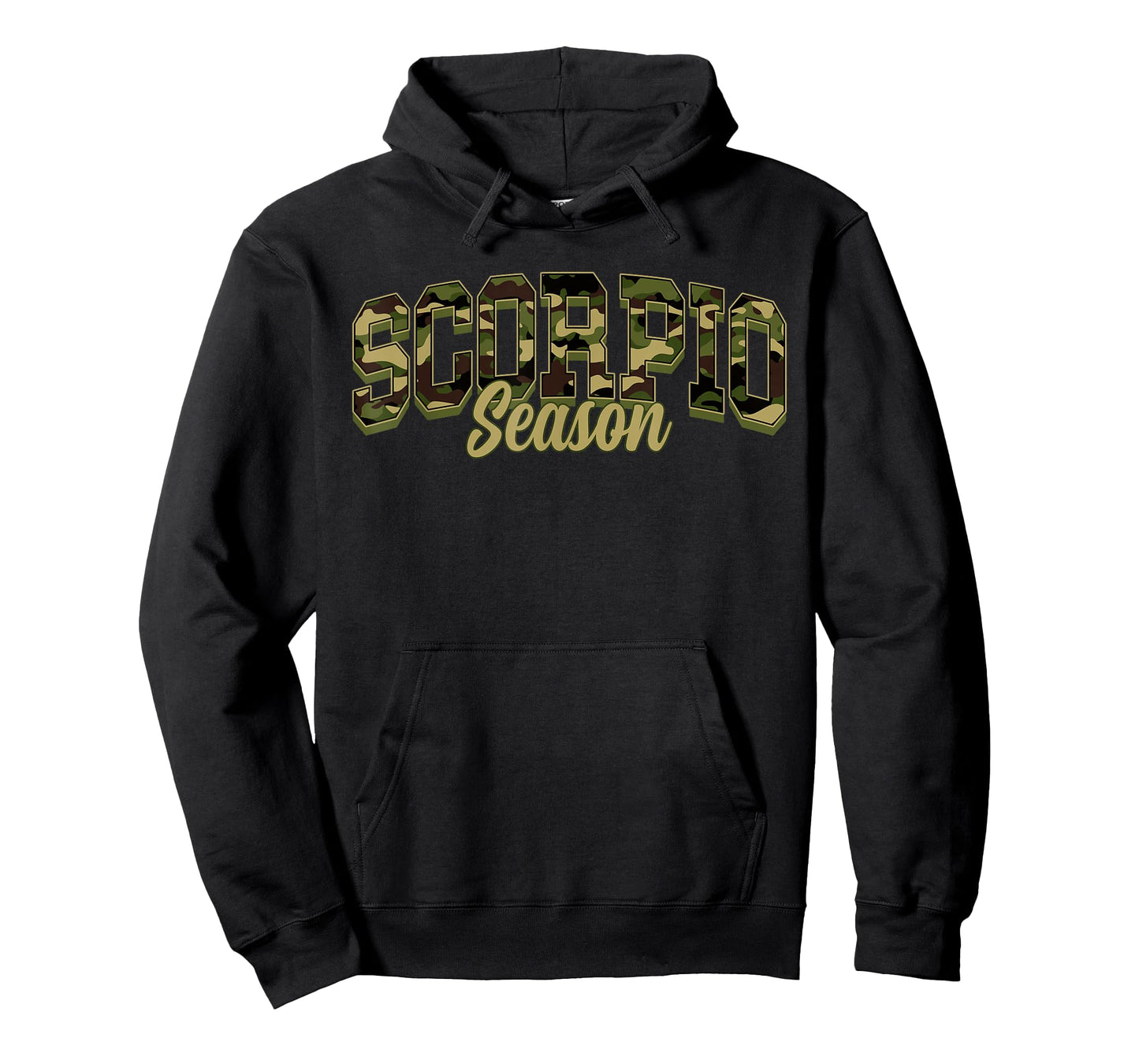 Scorpio Season Camo Camouflage Birthday Zodiac T-Shirt