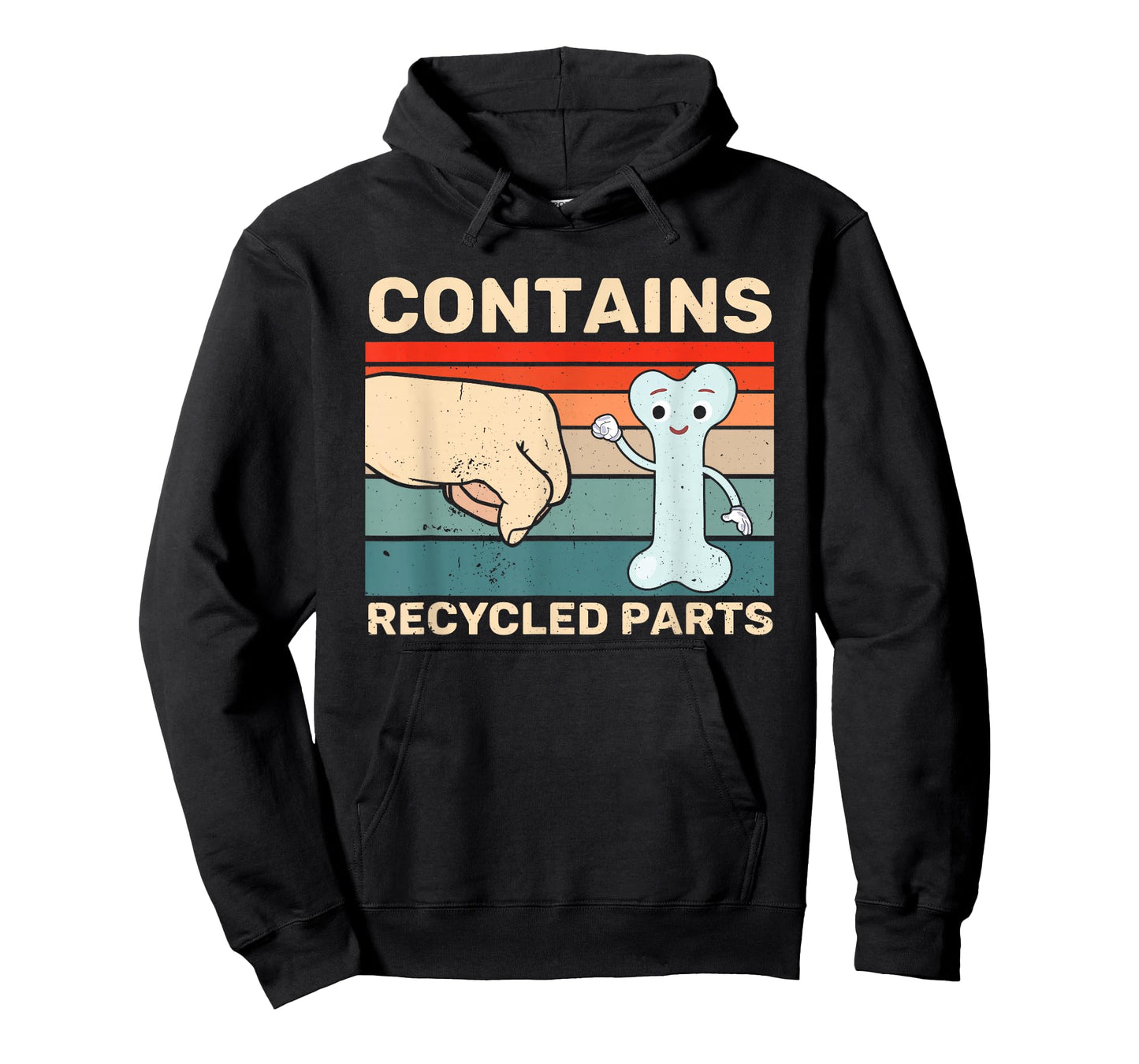 Contains Recycled Parts Bone Marrow Transplant Recipient T-Shirt