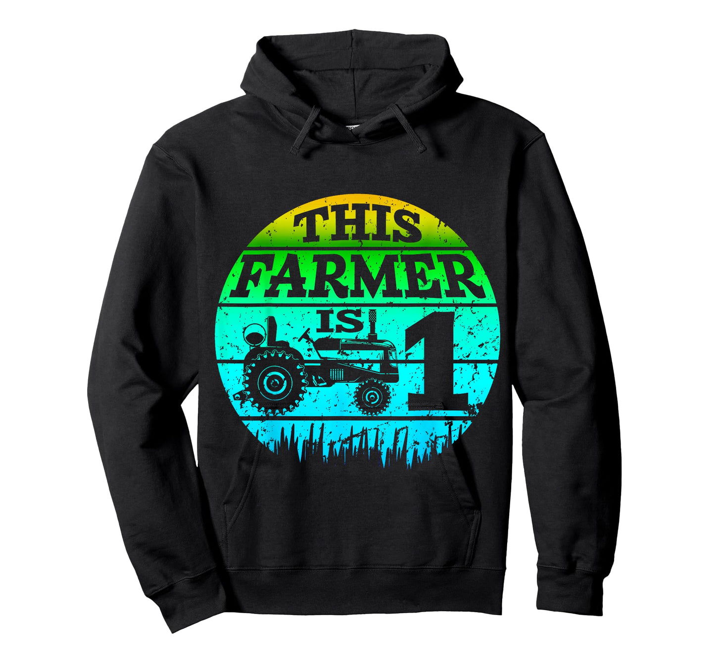 1st Birthday Farmer 1 Year Old Farm Truck Tractor Party T-Shirt