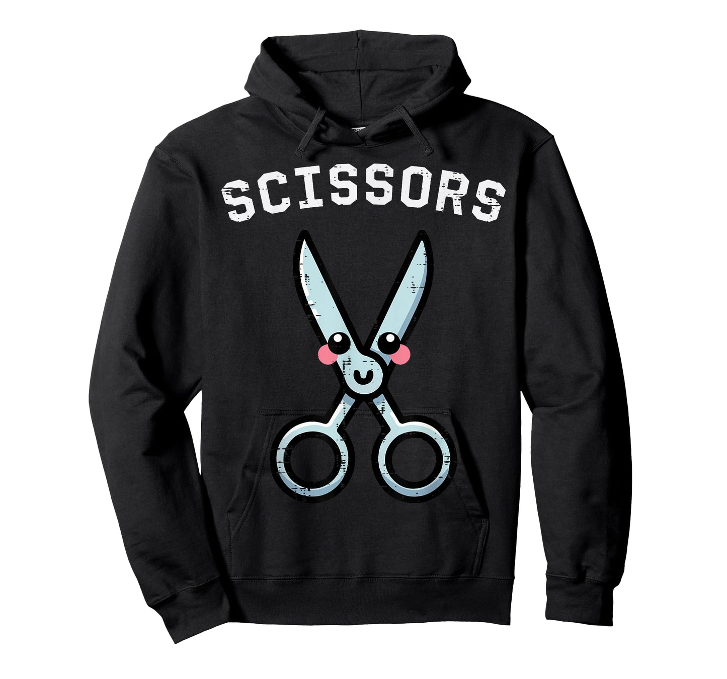 Halloween Scissors Matching Rock Paper Costume Women Men Kid T-Shirt