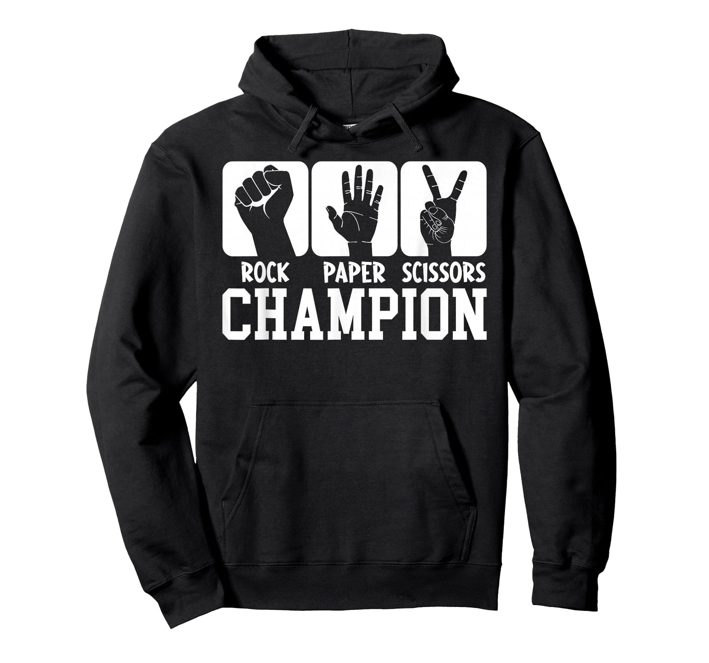 Funny Game Rock Paper Scissors Champion T-Shirt