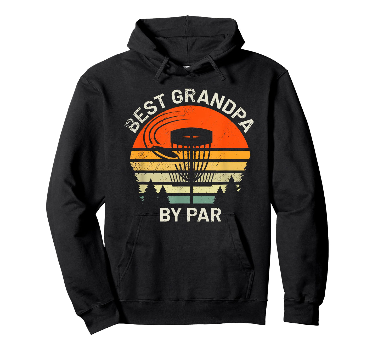 Disc Golf Grandpa Best Grandfather By Par Frisbee Golfer T-Shirt