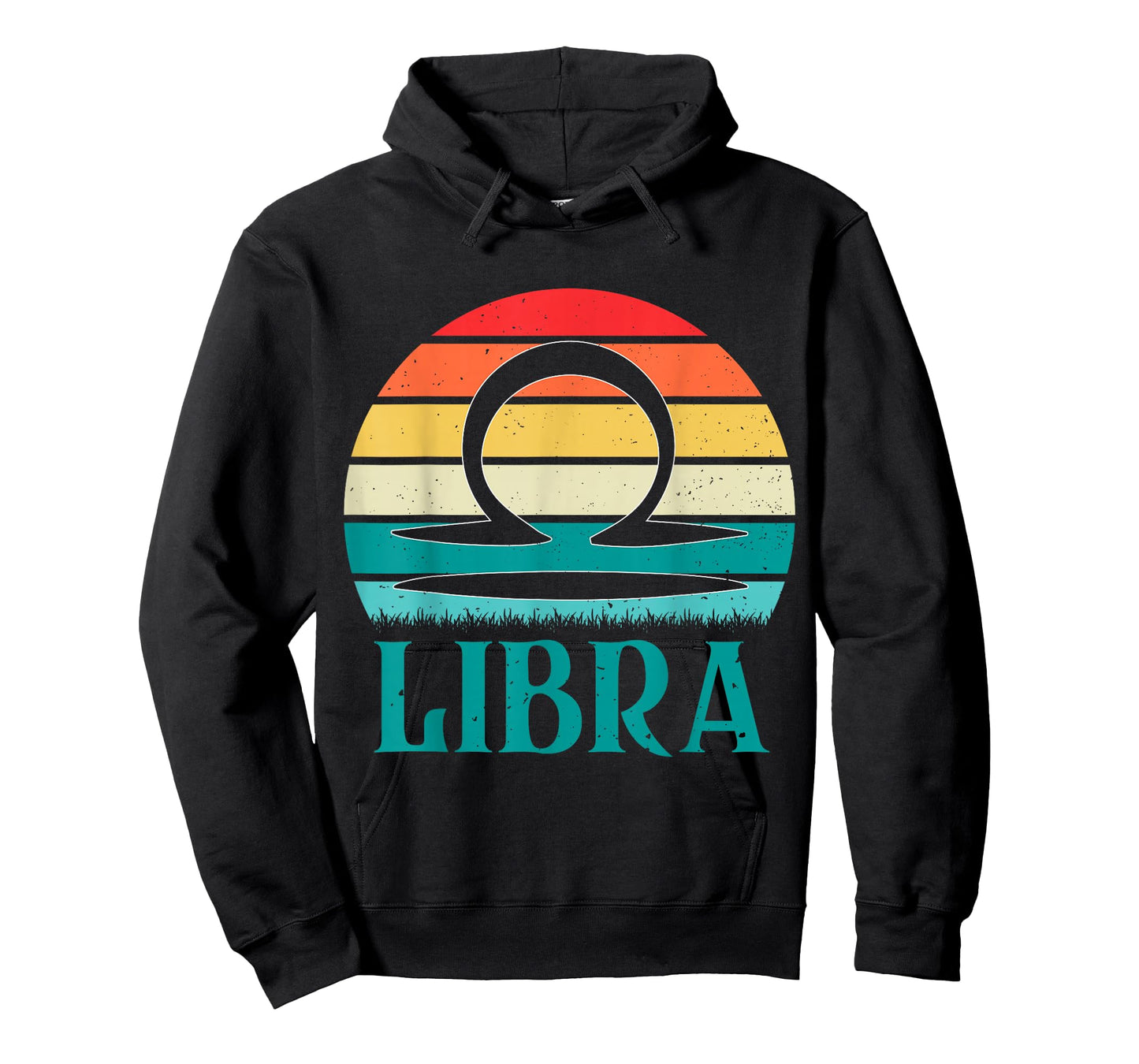 Libra Sunset Libra Zodiac Sign T-Shirt