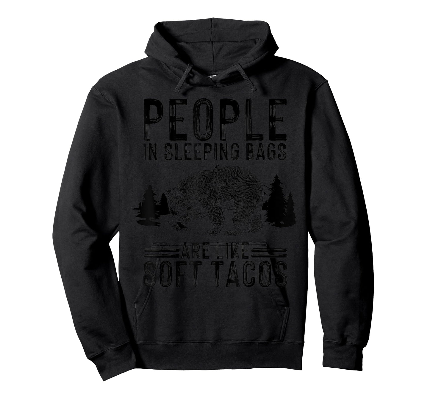 People In Sleeping Bags Are Like Soft Tacos Gift For Campers T-Shirt