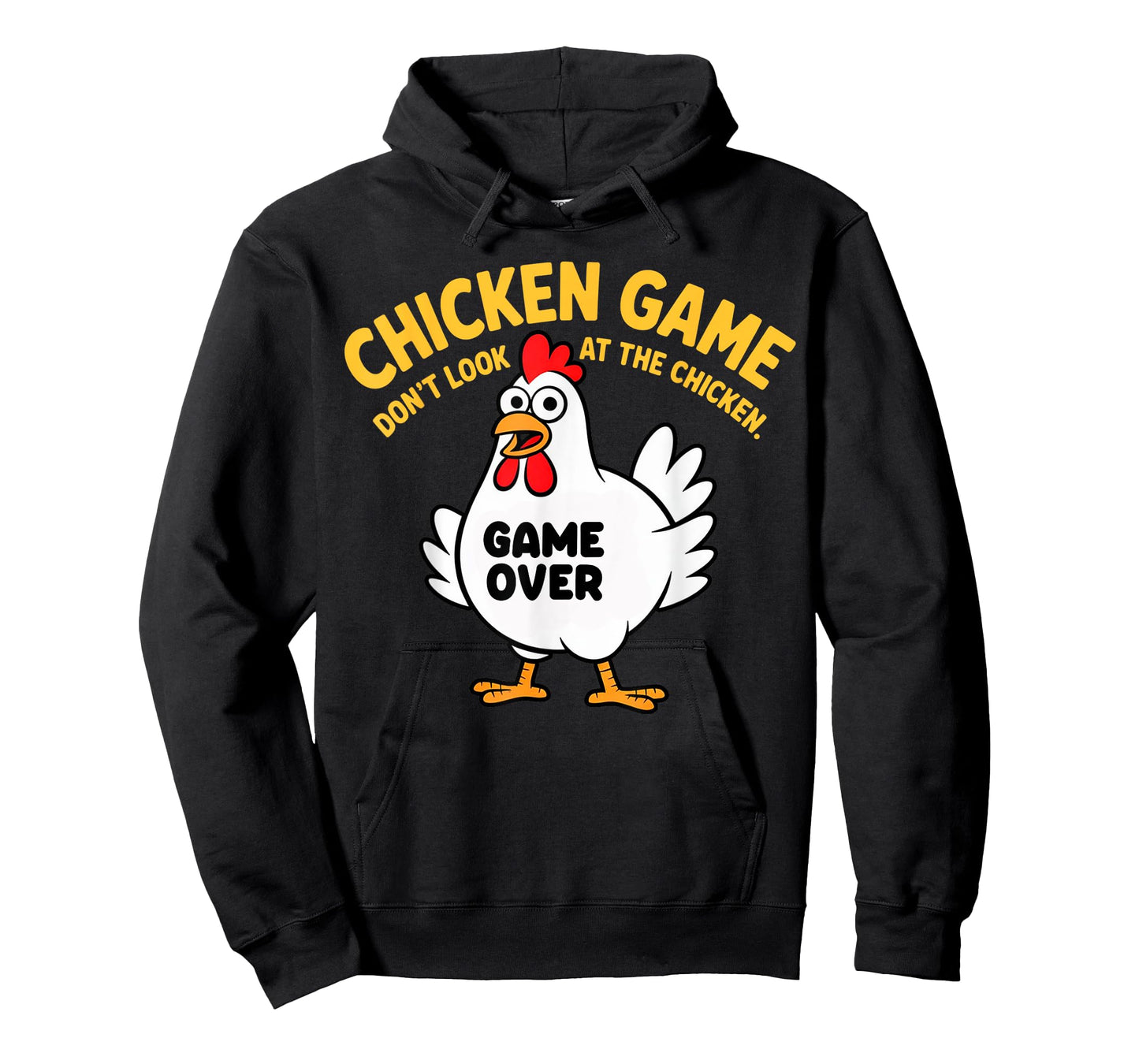 Funny Shirt Chicken Game Don't Look at The Chicken Meme Gag T-Shirt