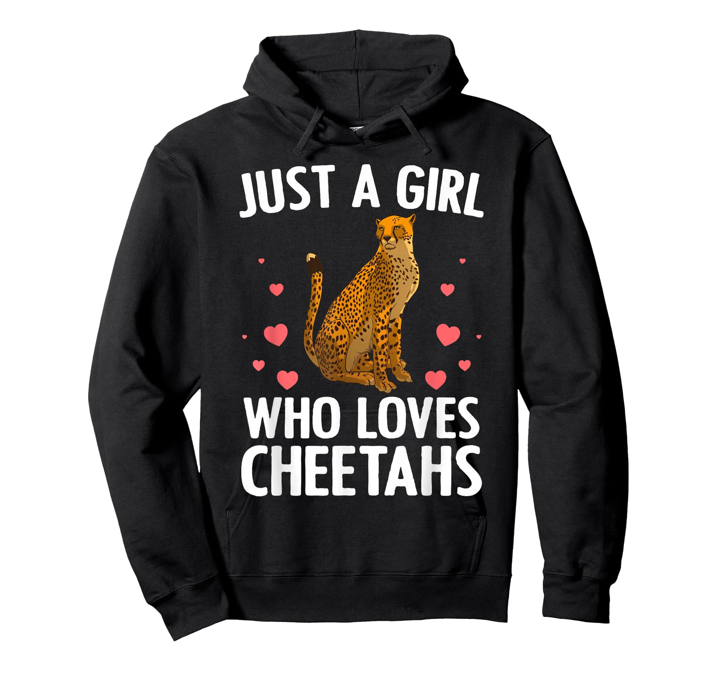 Cute Cheetah Design for Women Girls Cat Animal Cheetah Lover T-Shirt