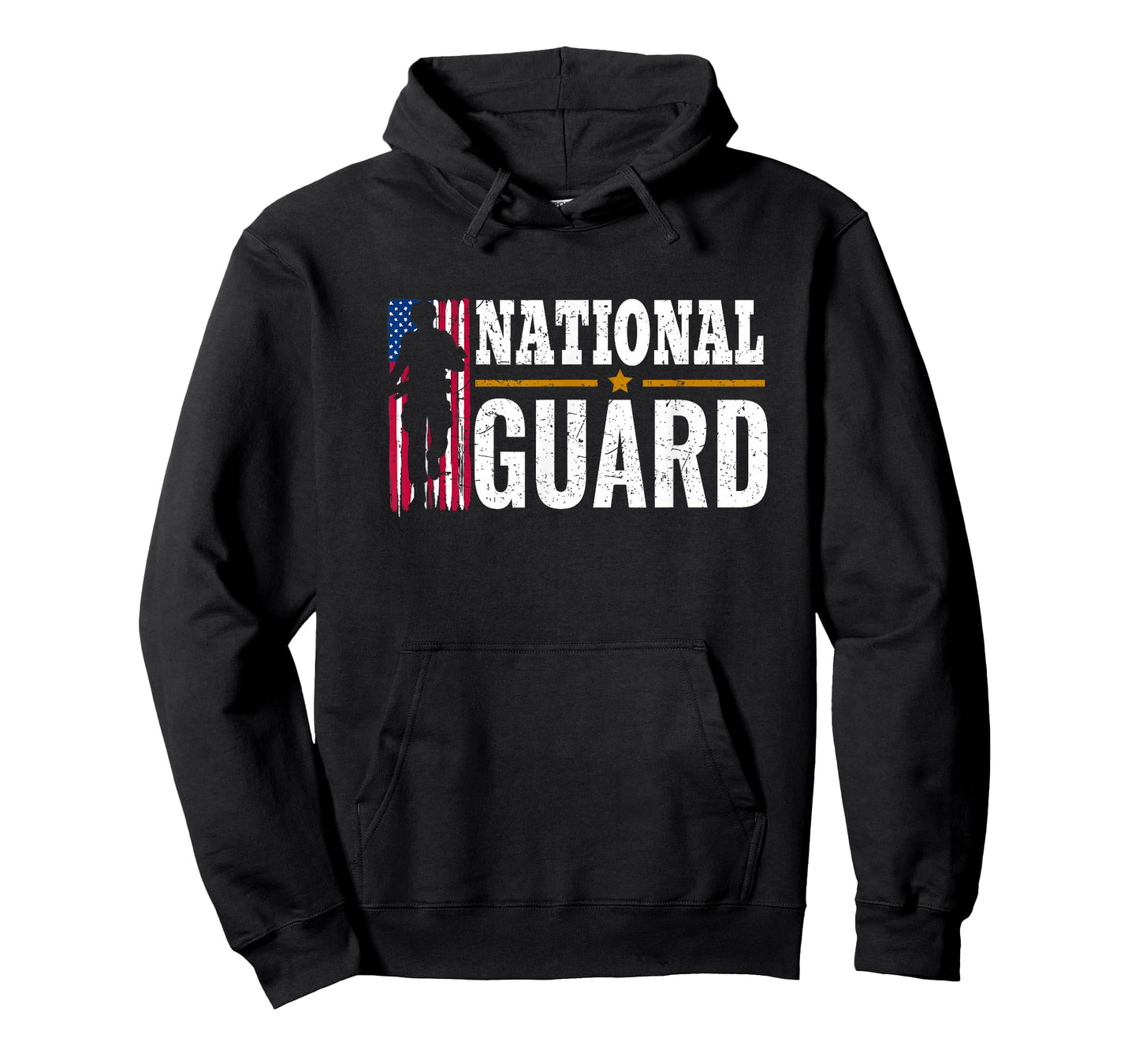 National Guard American Flag Proud T-Shirt T-Shirt