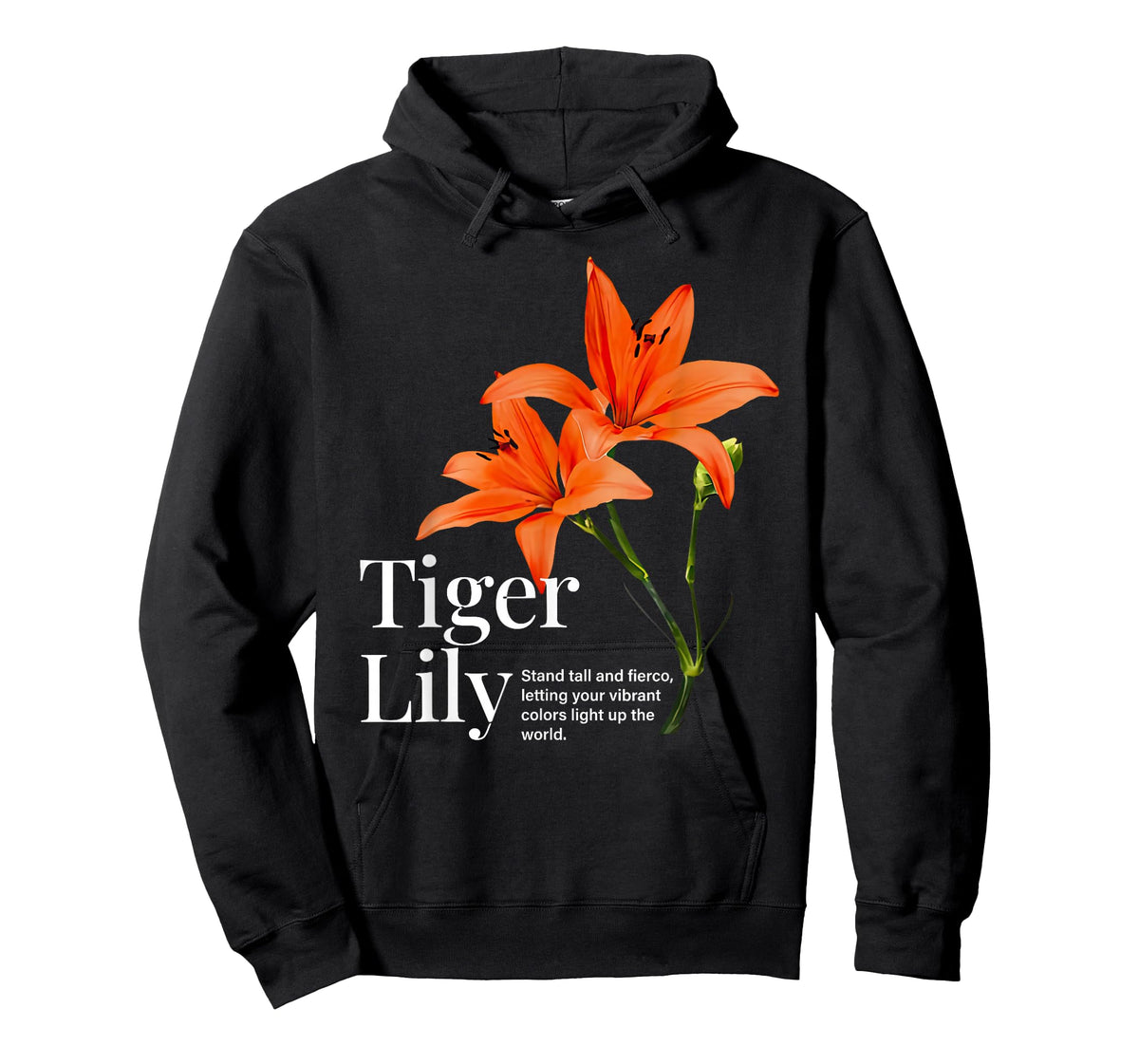 Vintage Tiger Lily Flower Aesthetic Gardening Nature Lover T-Shirt